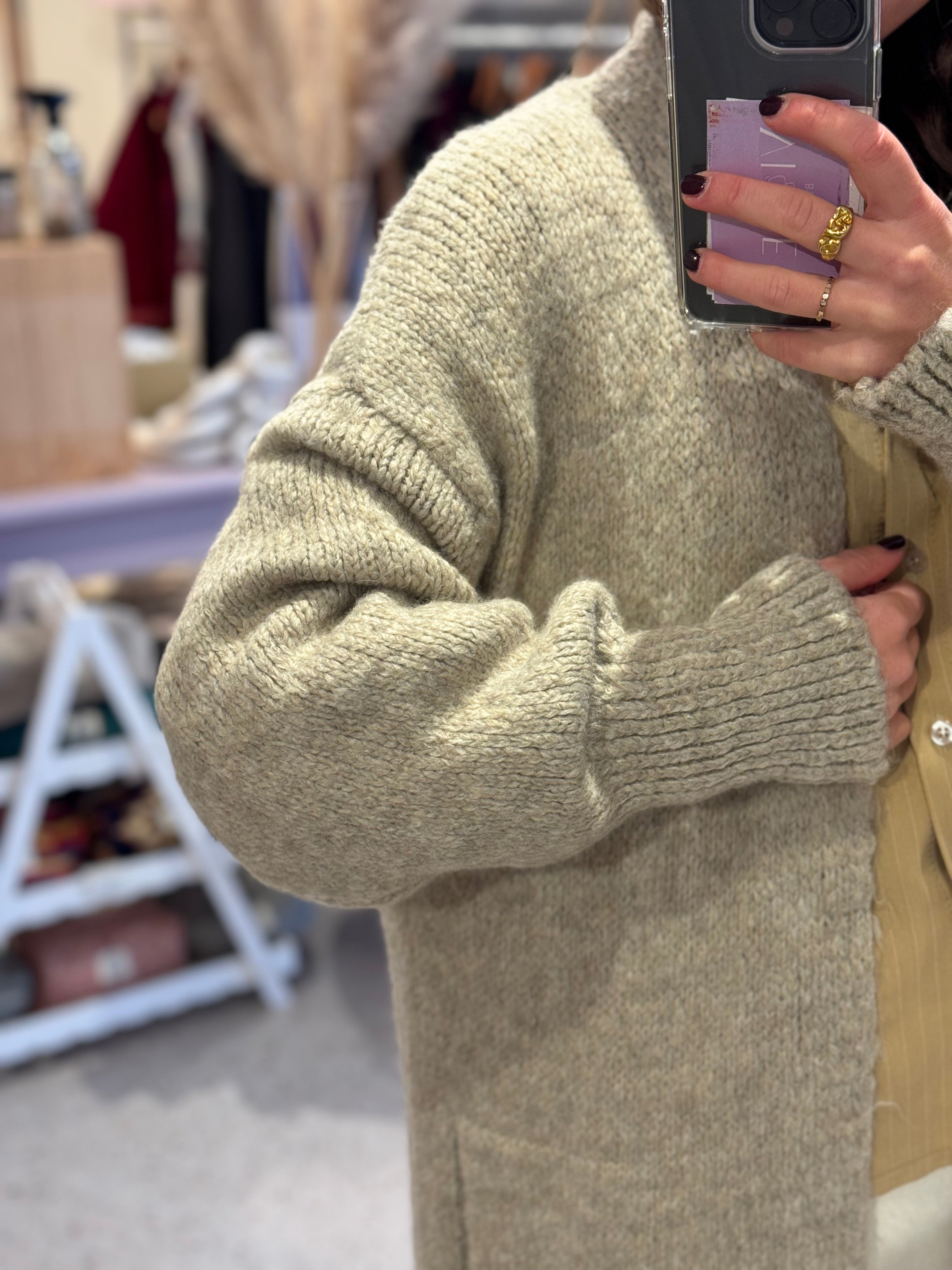 Cosy lange vest