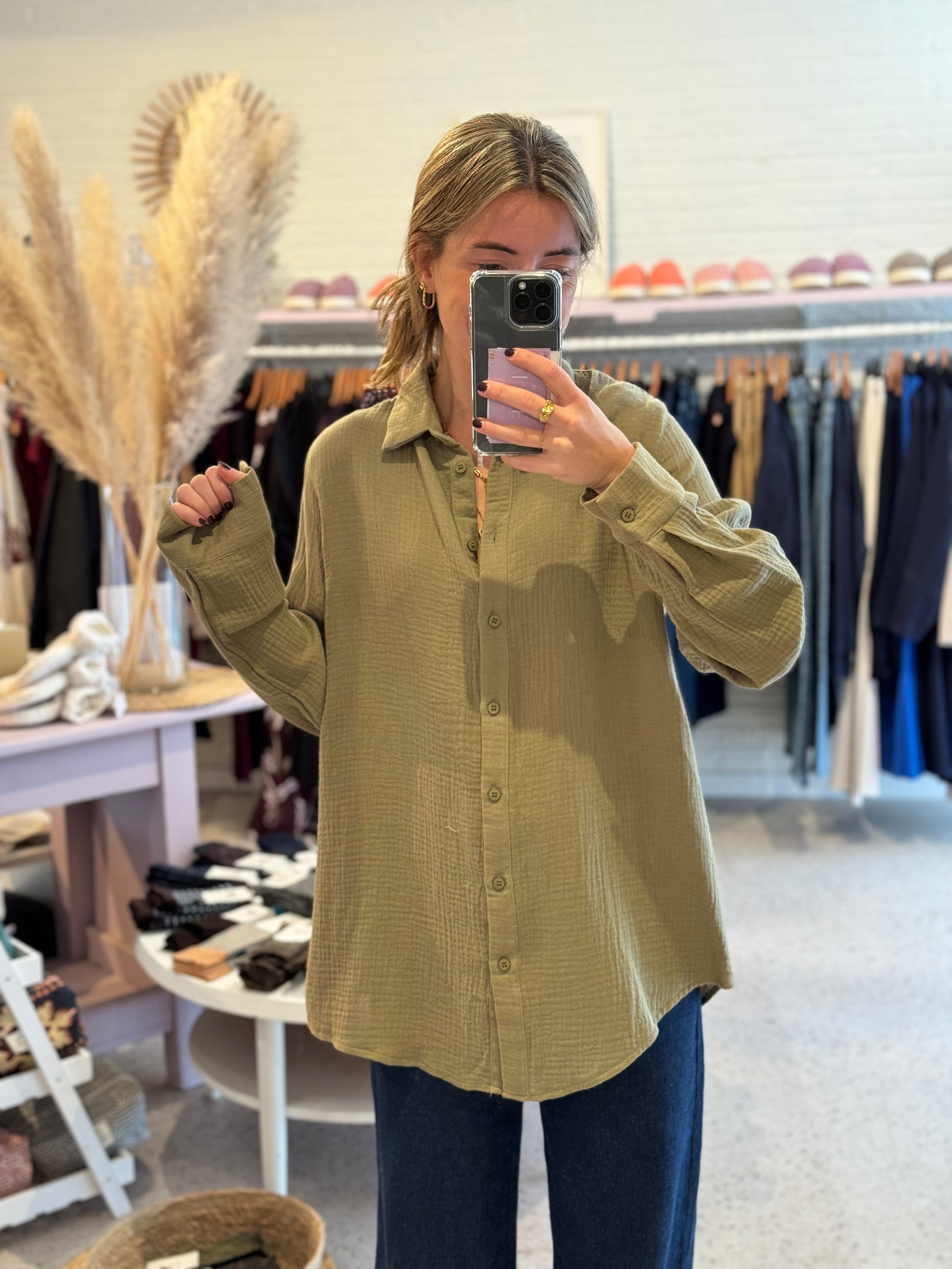 Tetra khaki hemd
