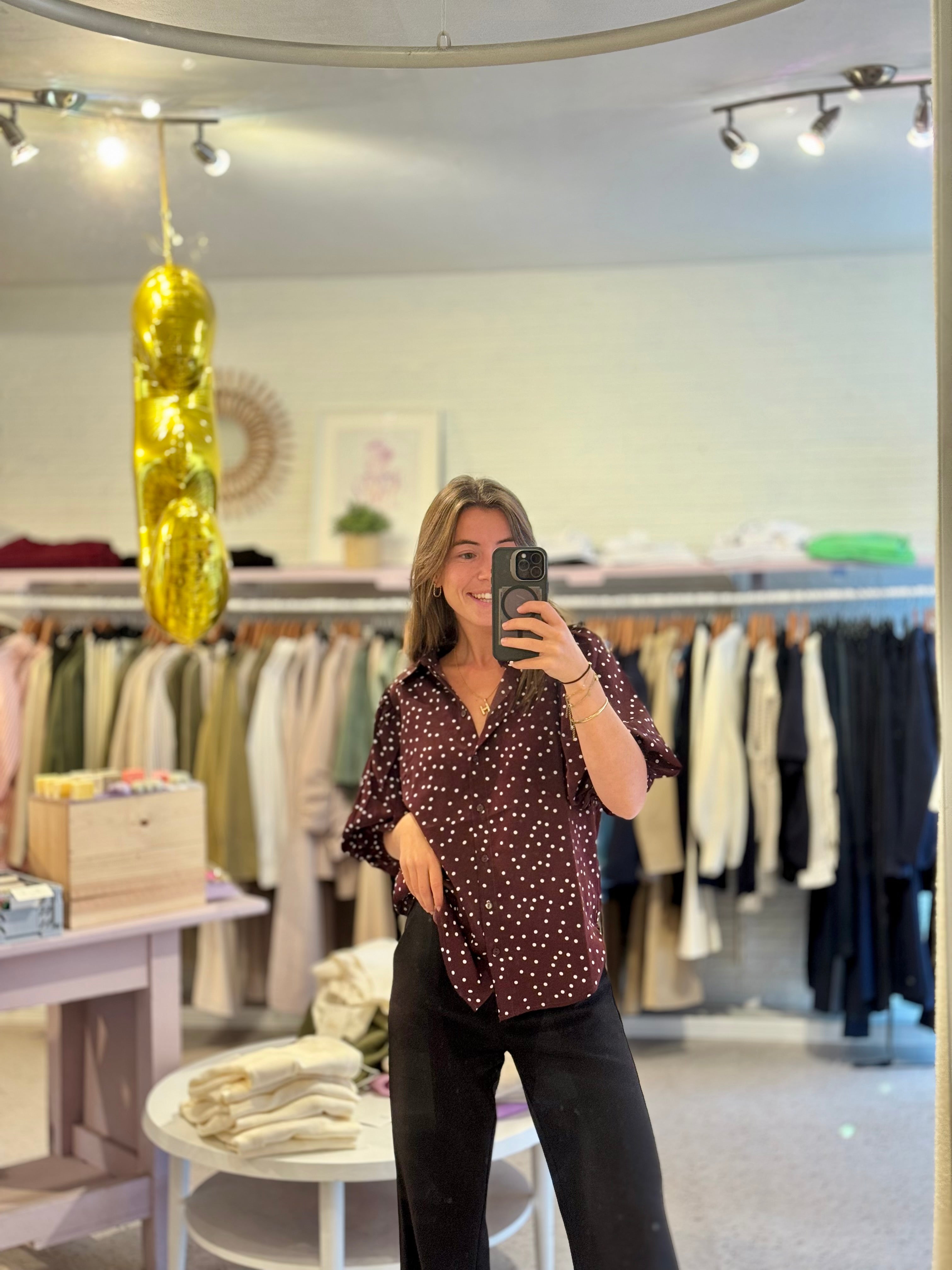 Dot blouse