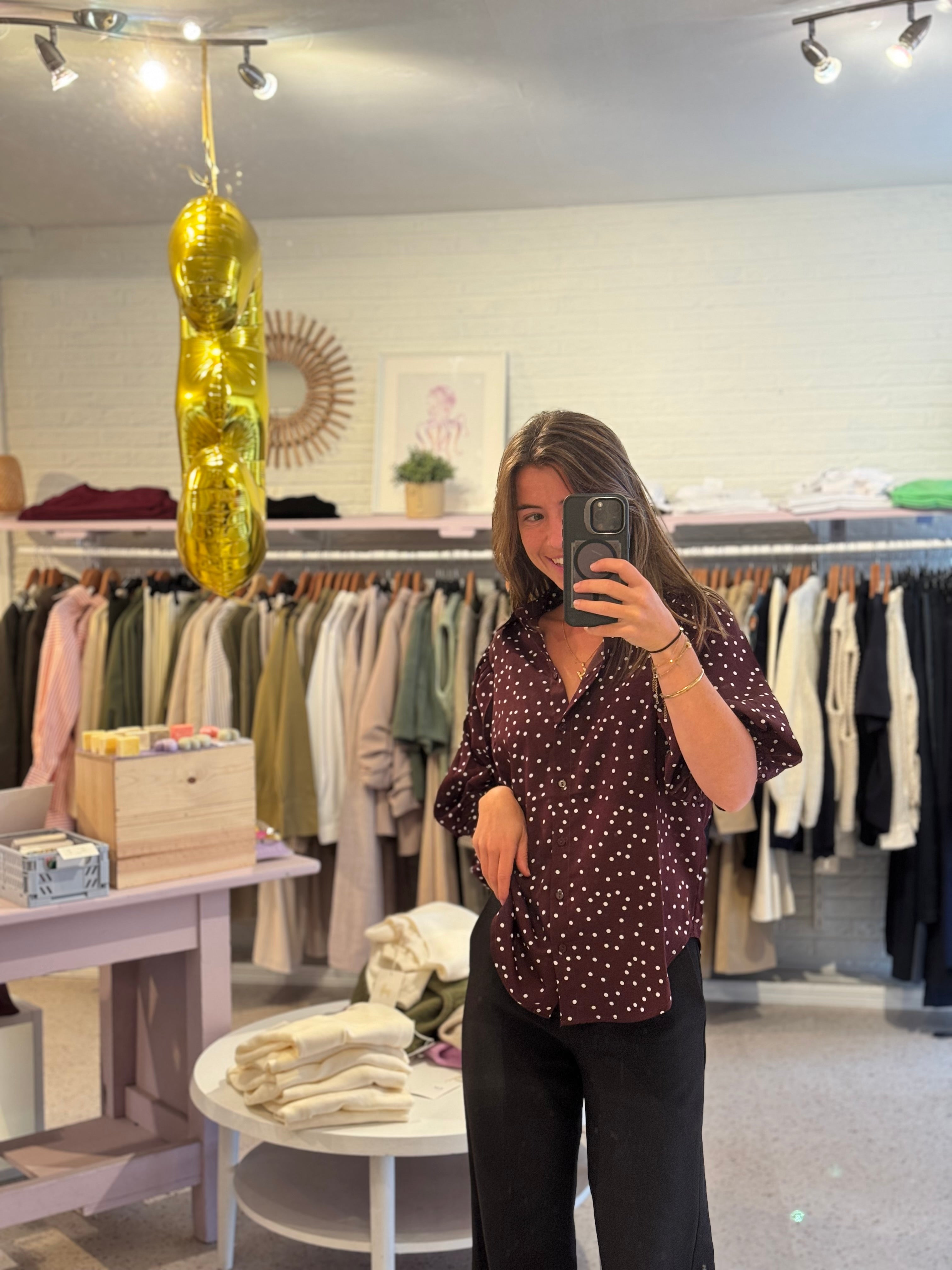 Dot blouse