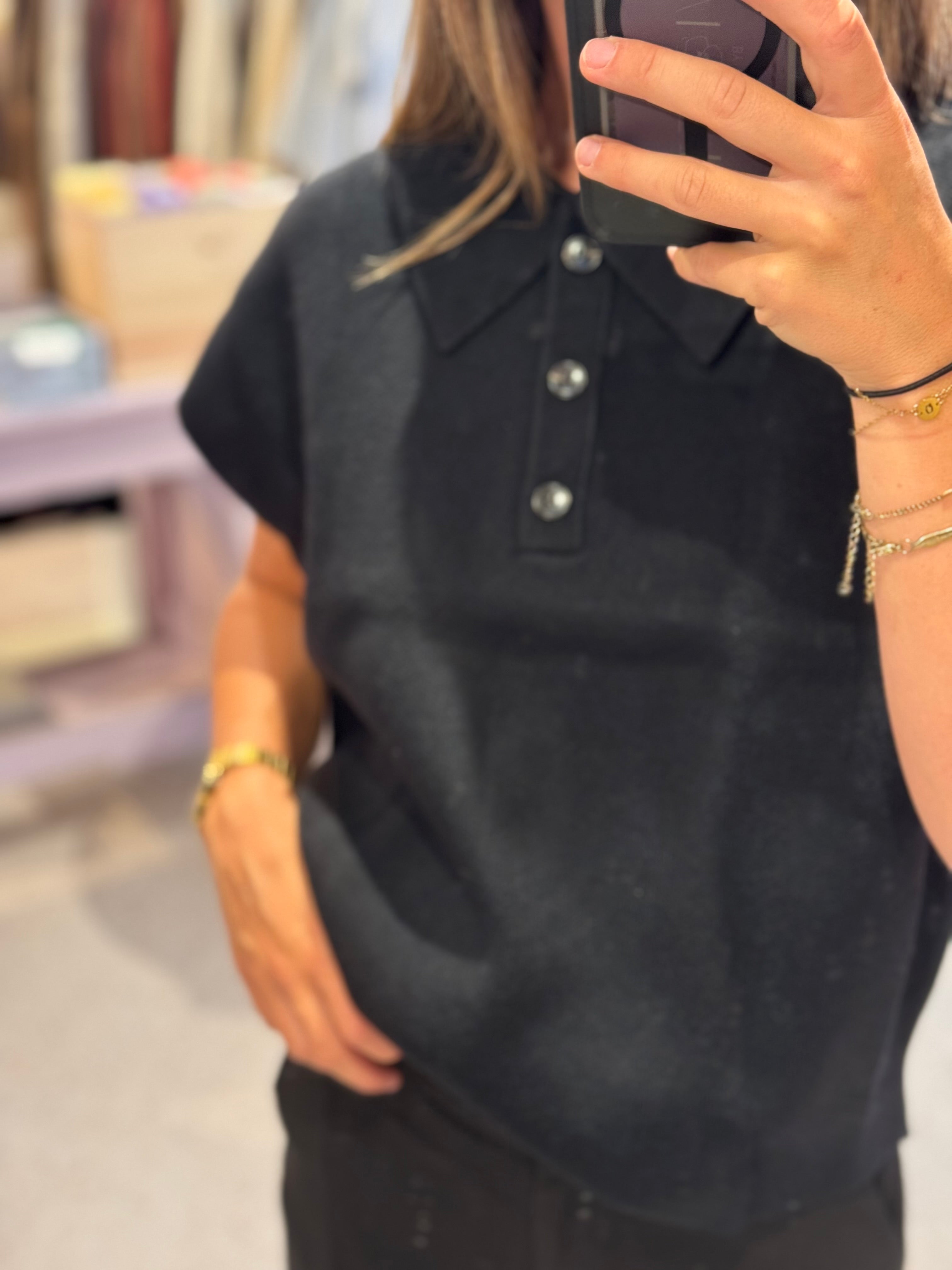 Sophia black top