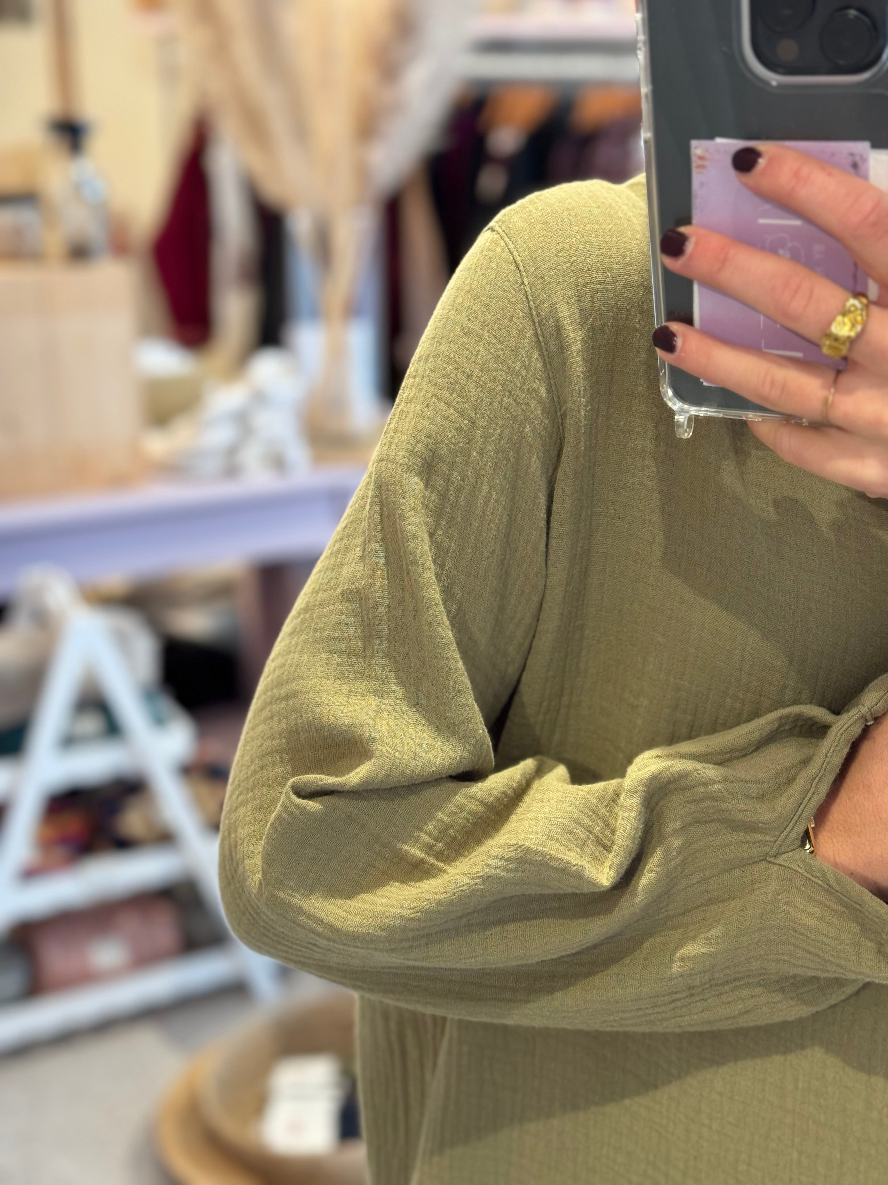 Tetra khaki hemd