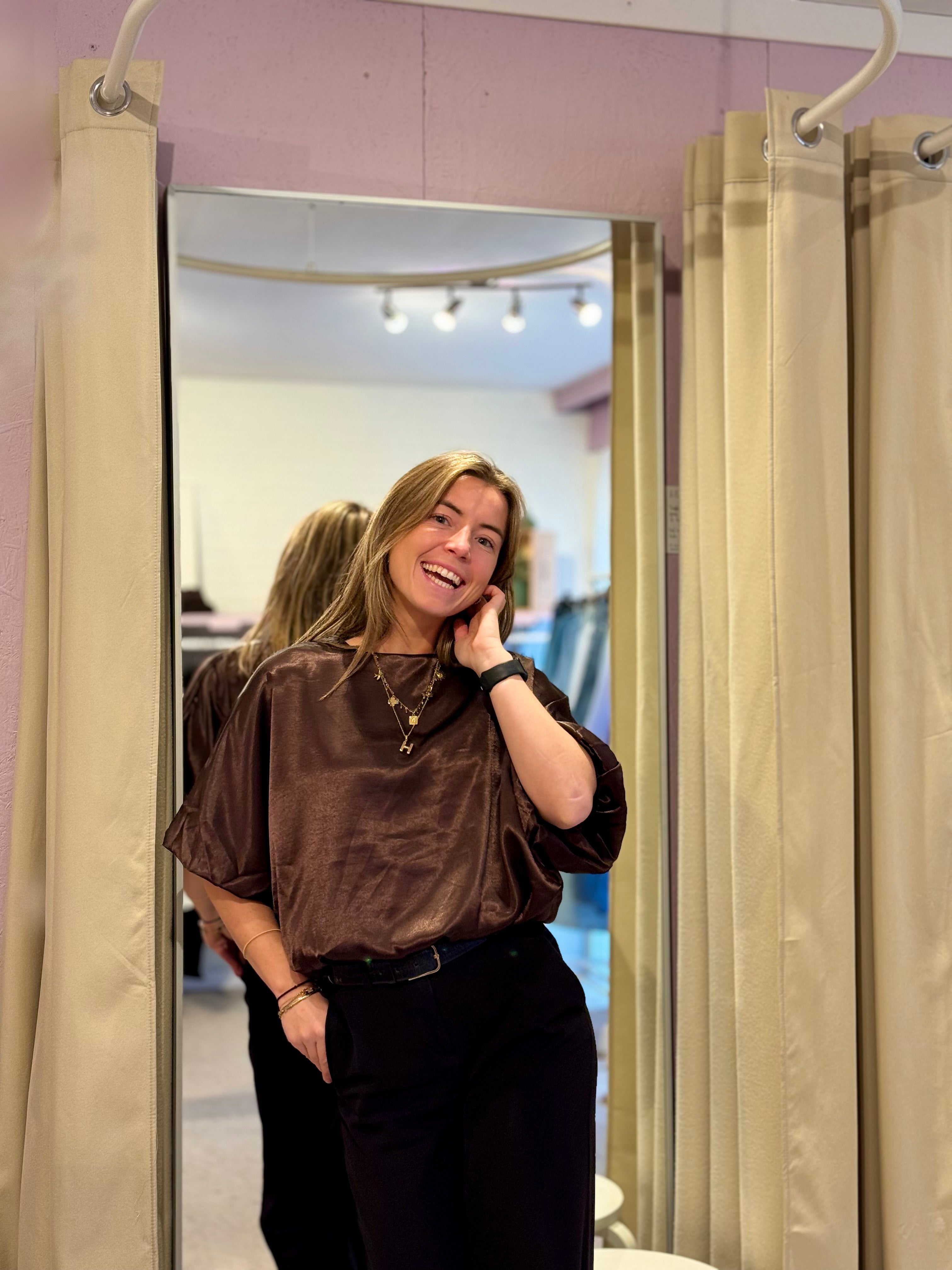 Gufo bruin blouse