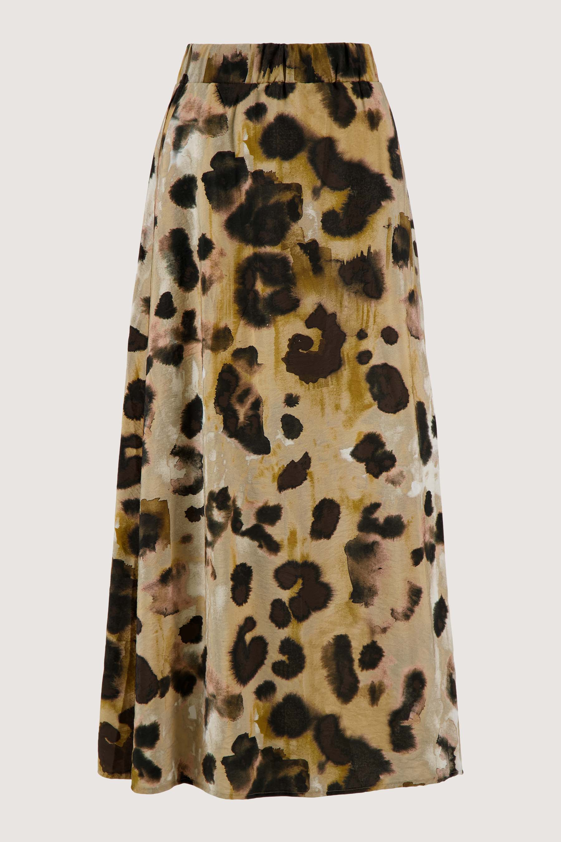 Rok met vlekken print
