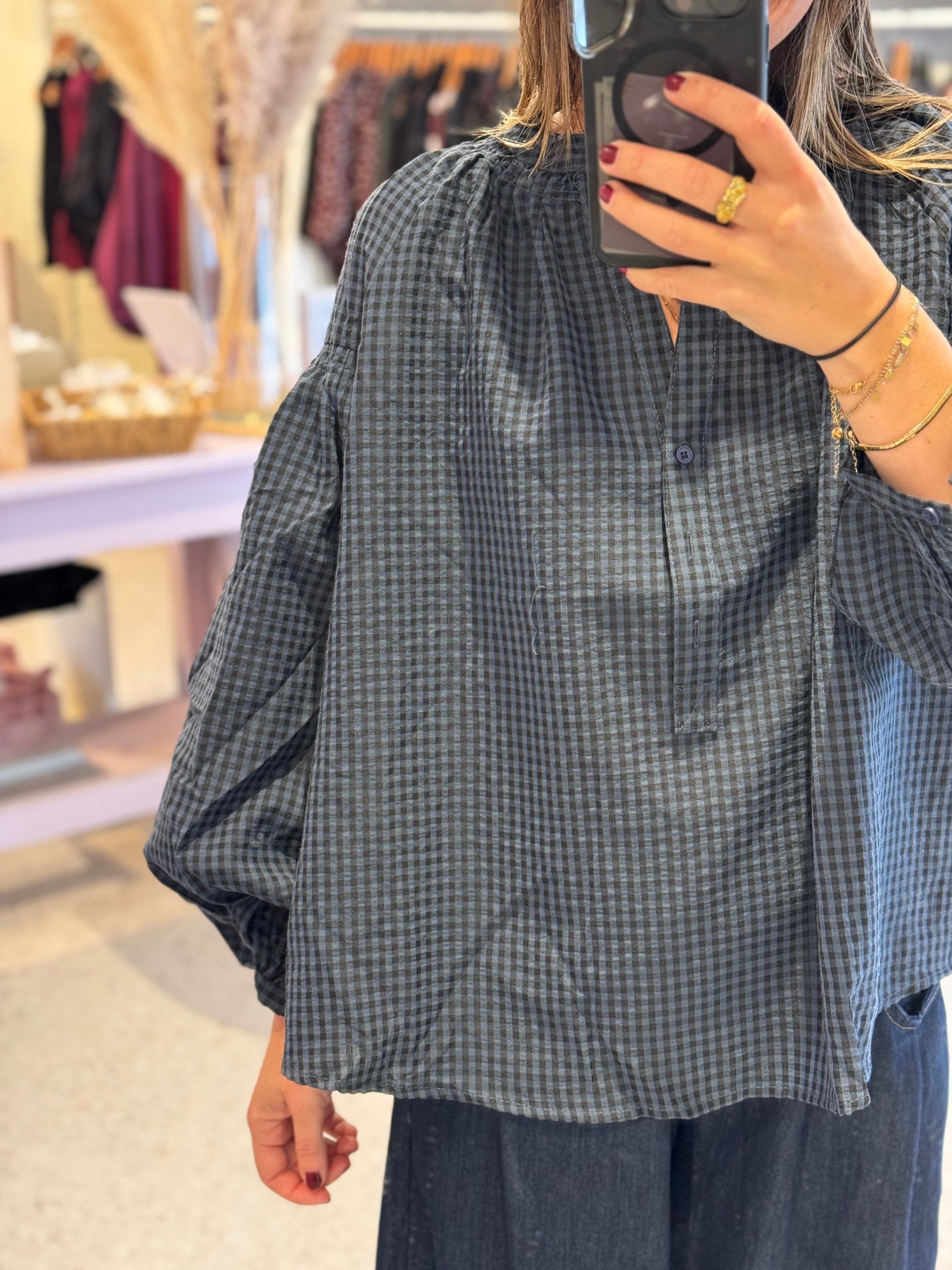 Lili blouse marine