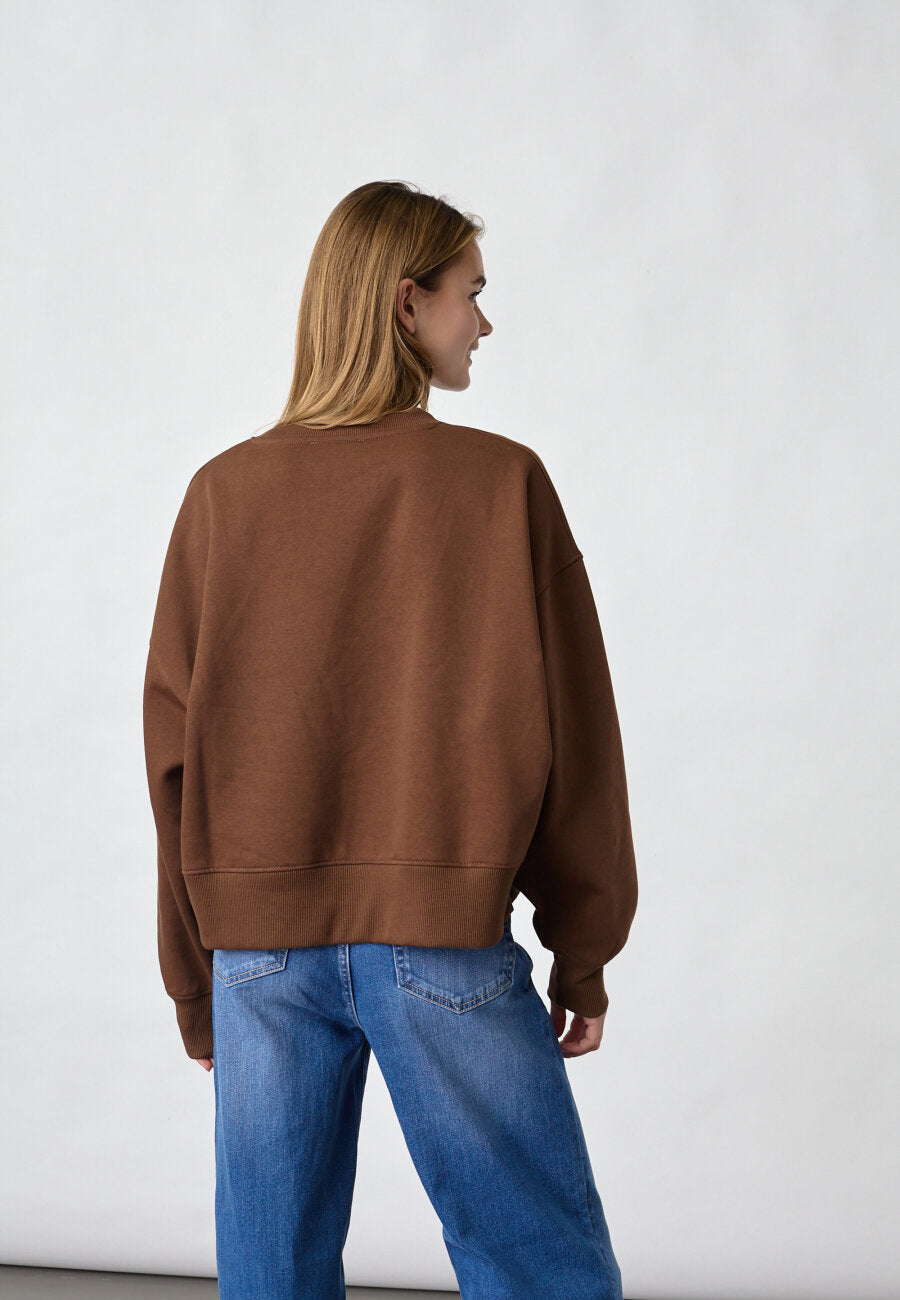 Hike sweater - brown