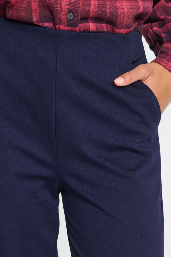 Kate wide pants (donkerblauw)