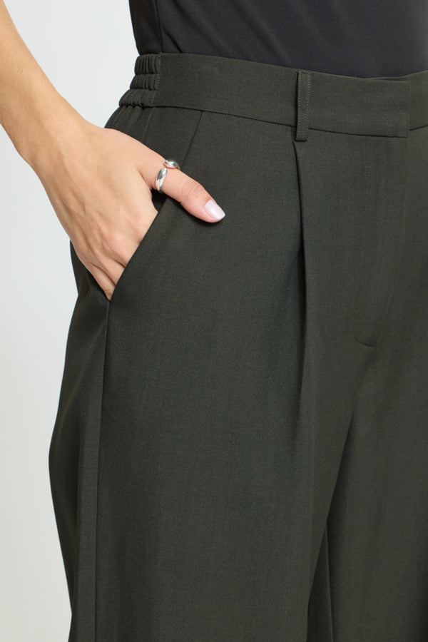 Fava wide pants (green)