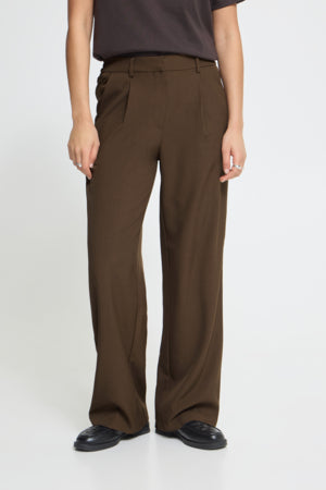 Fava wide pants (chocolate)