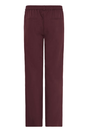 Fava wide pants (bordeaux)