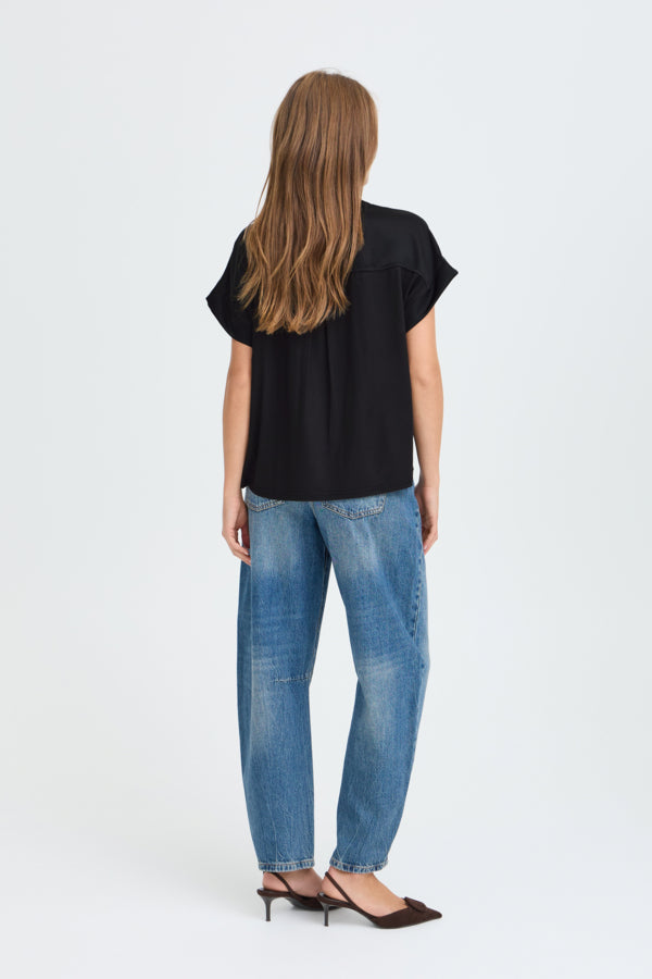Selita placket neck