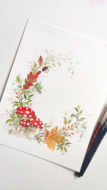 (3/11) - Workshop herfst aquarel