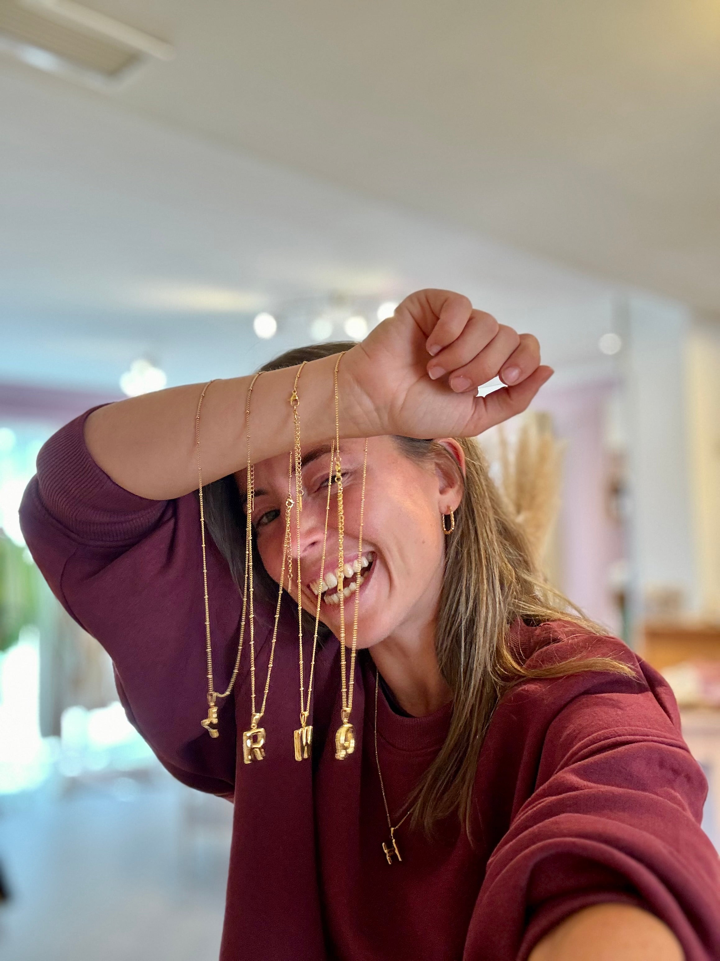Initialen ketting