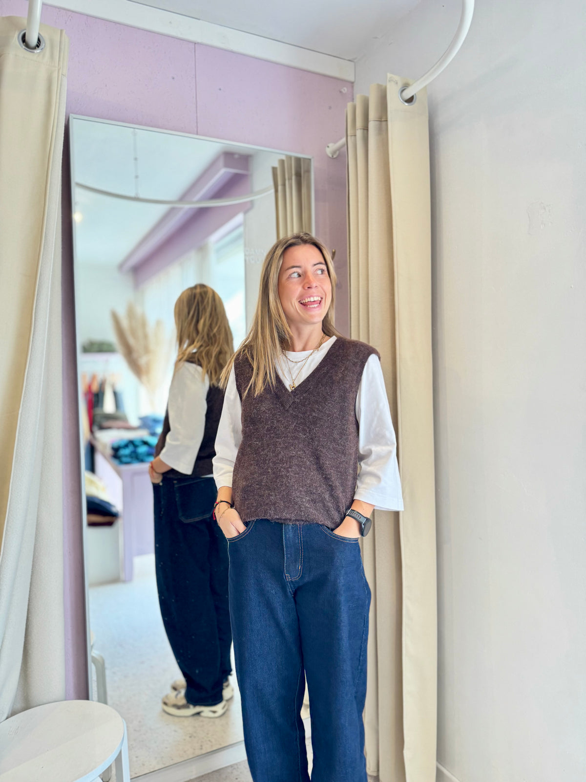 Denisi knit vest
