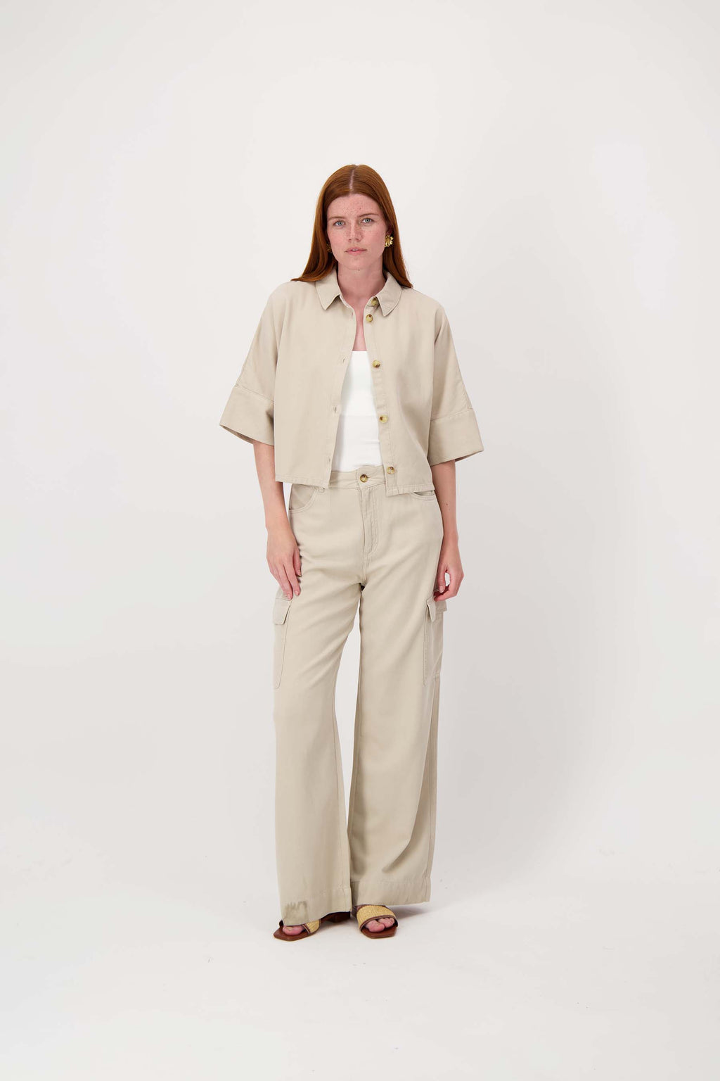 Boxy gilet
