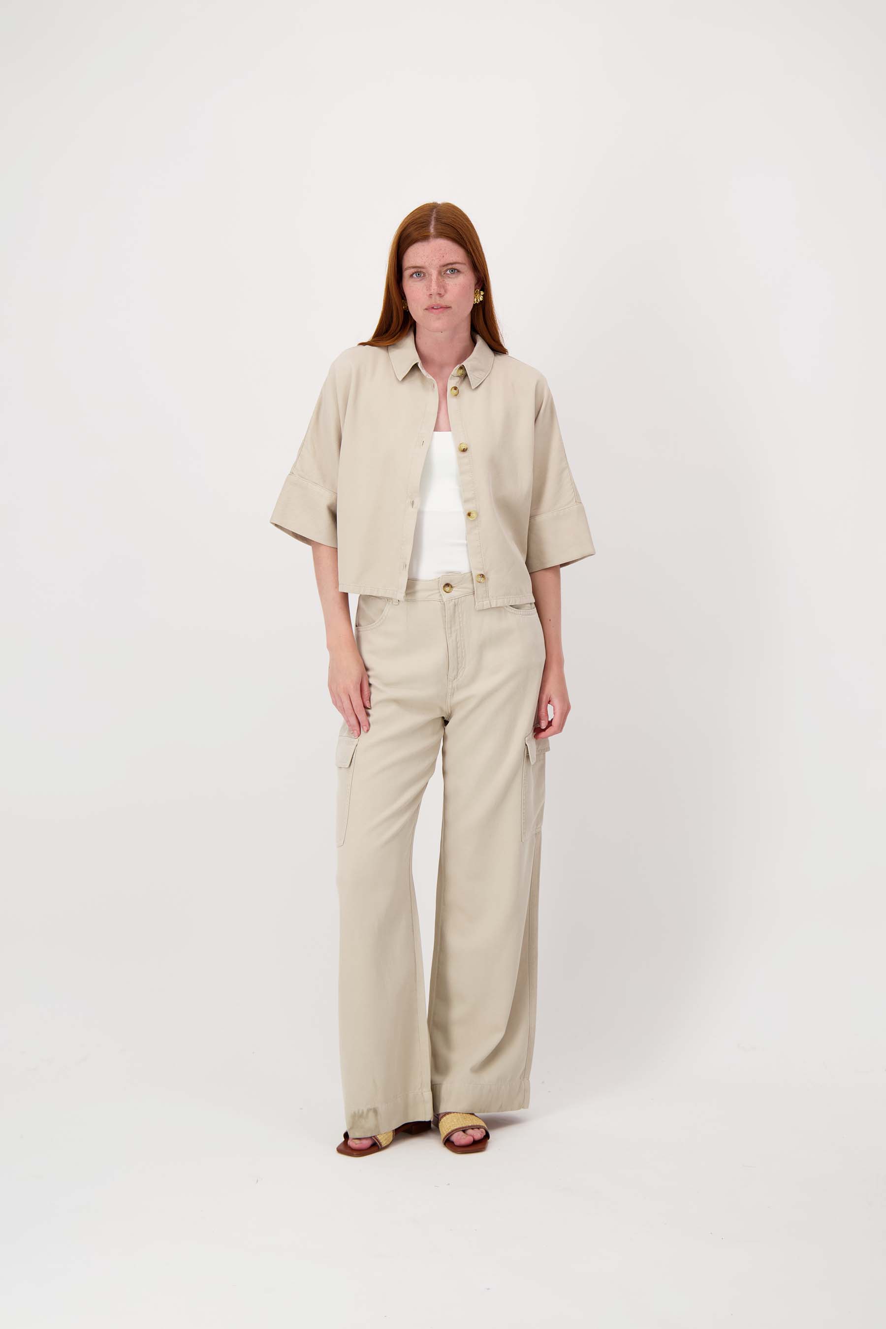 Boxy gilet