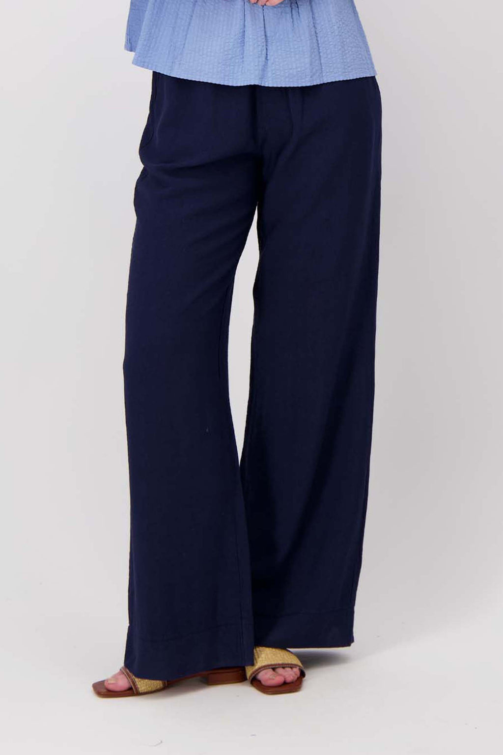 Lina broek navy