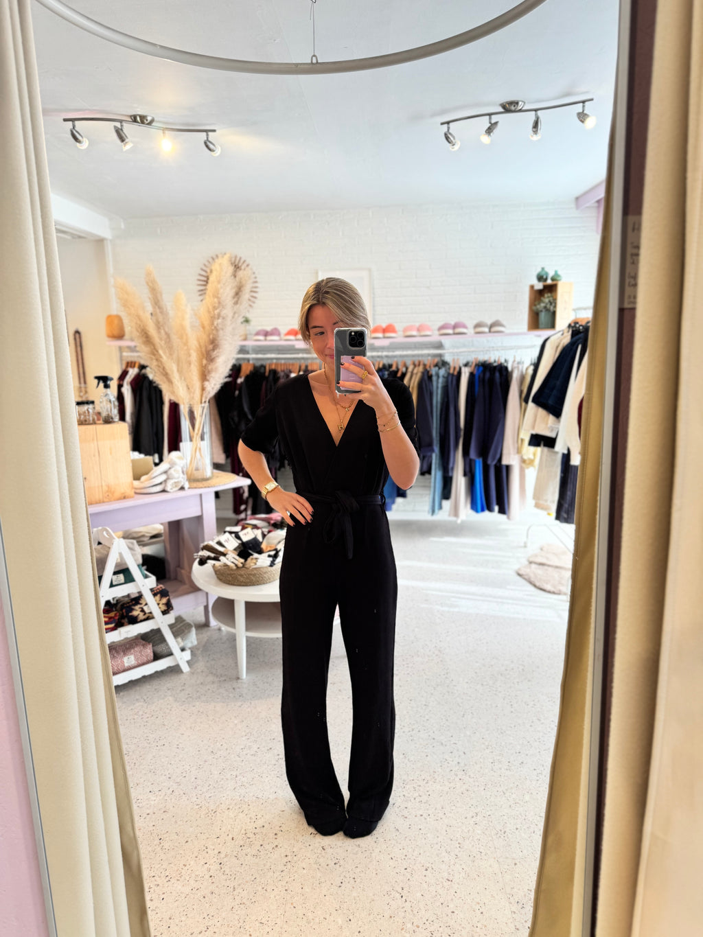 Jumpsuit zwart