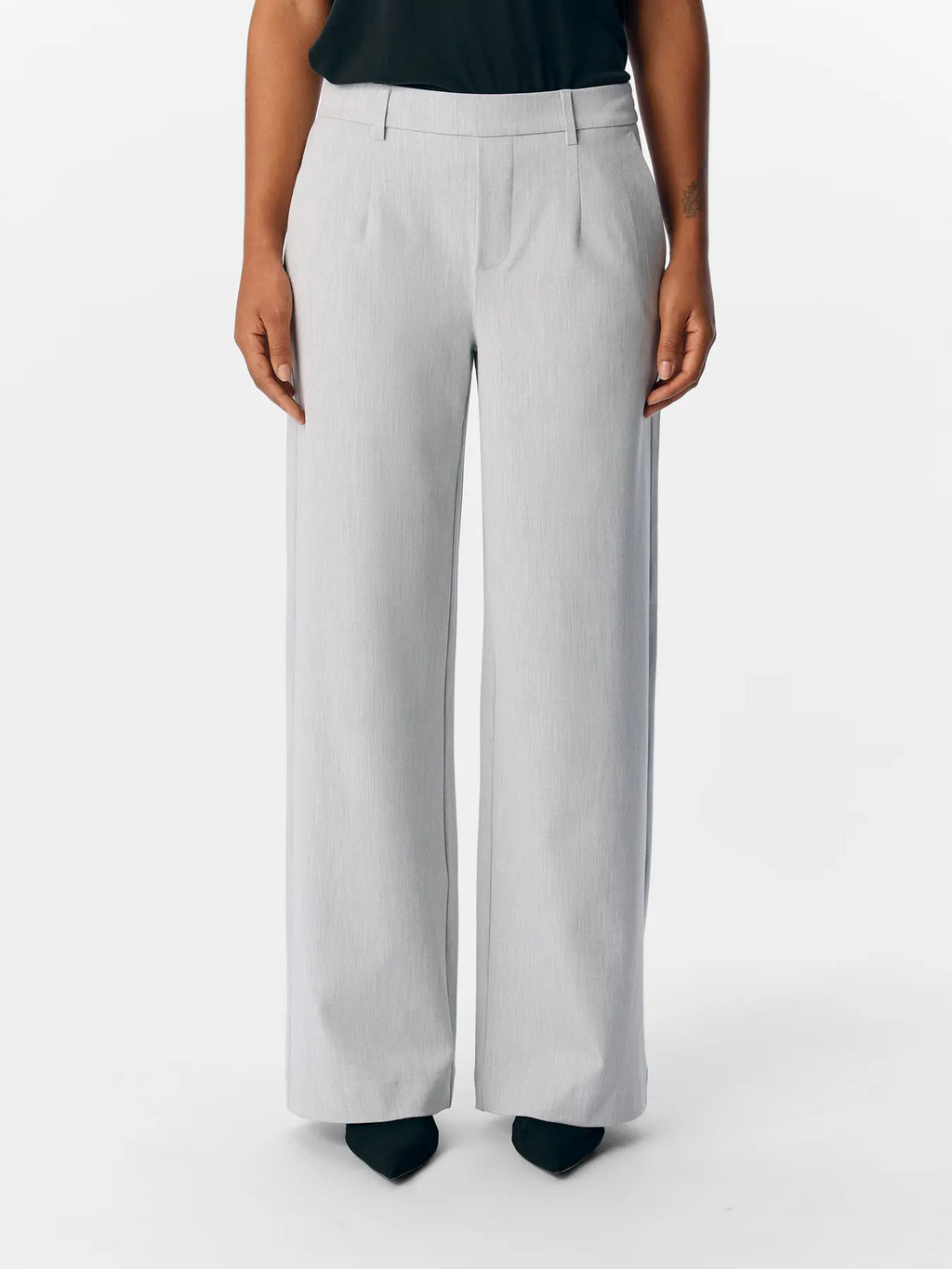 Lisa wide pants - grijs
