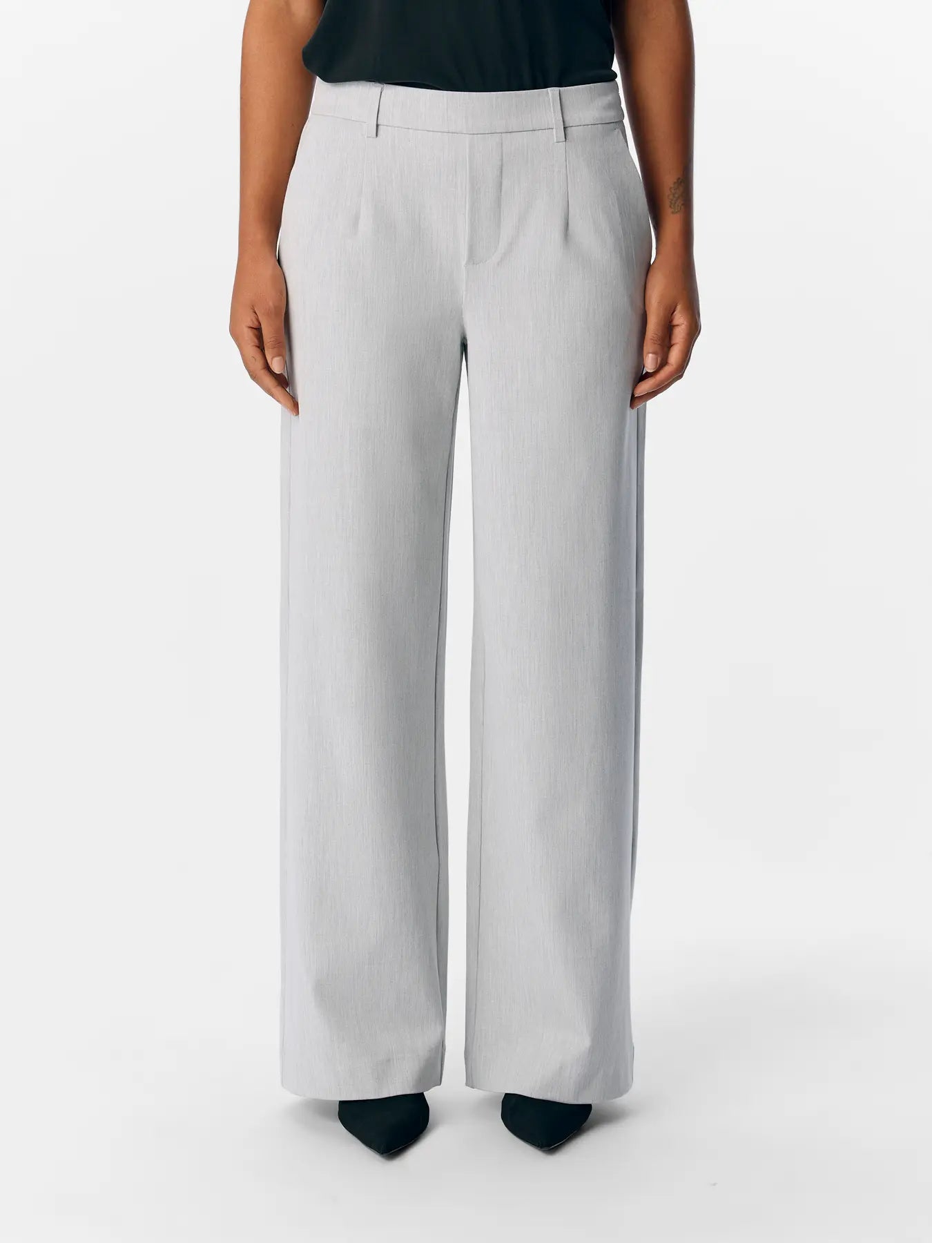 Lisa wide pants - grijs
