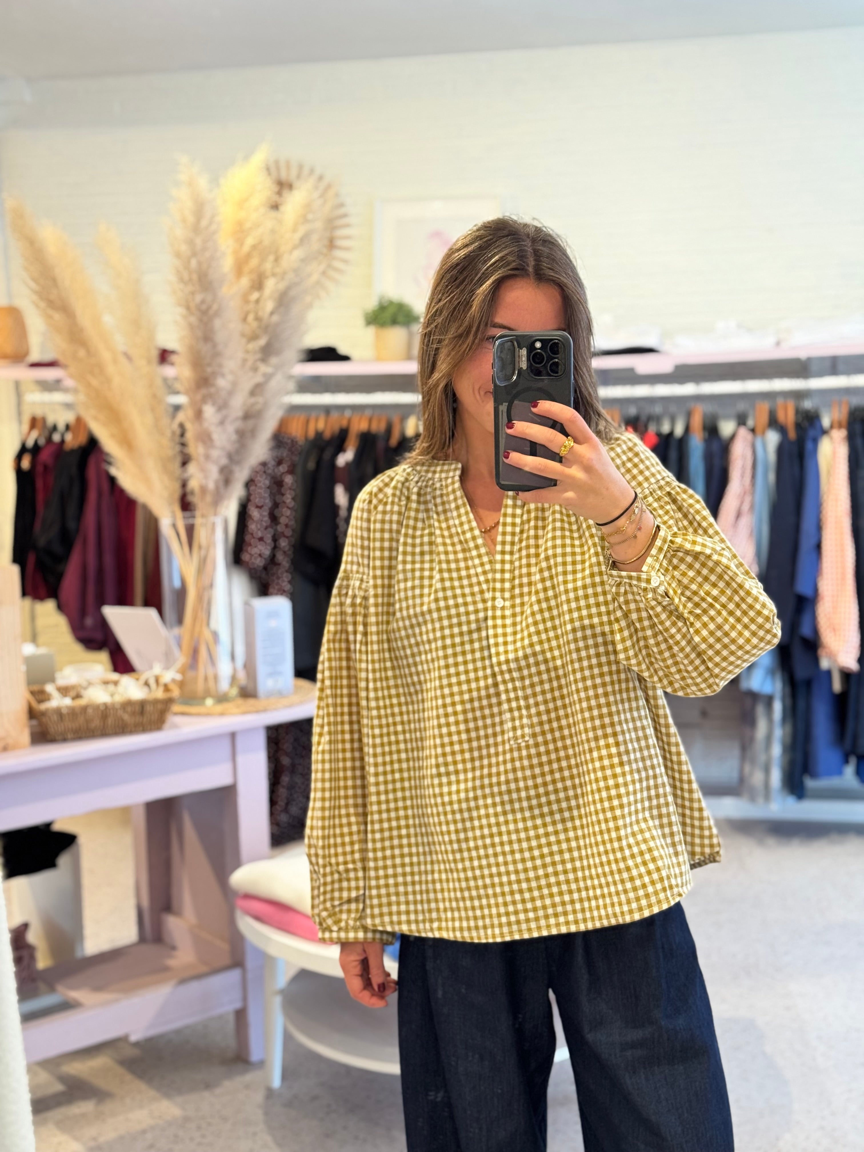 Lili blouse oker