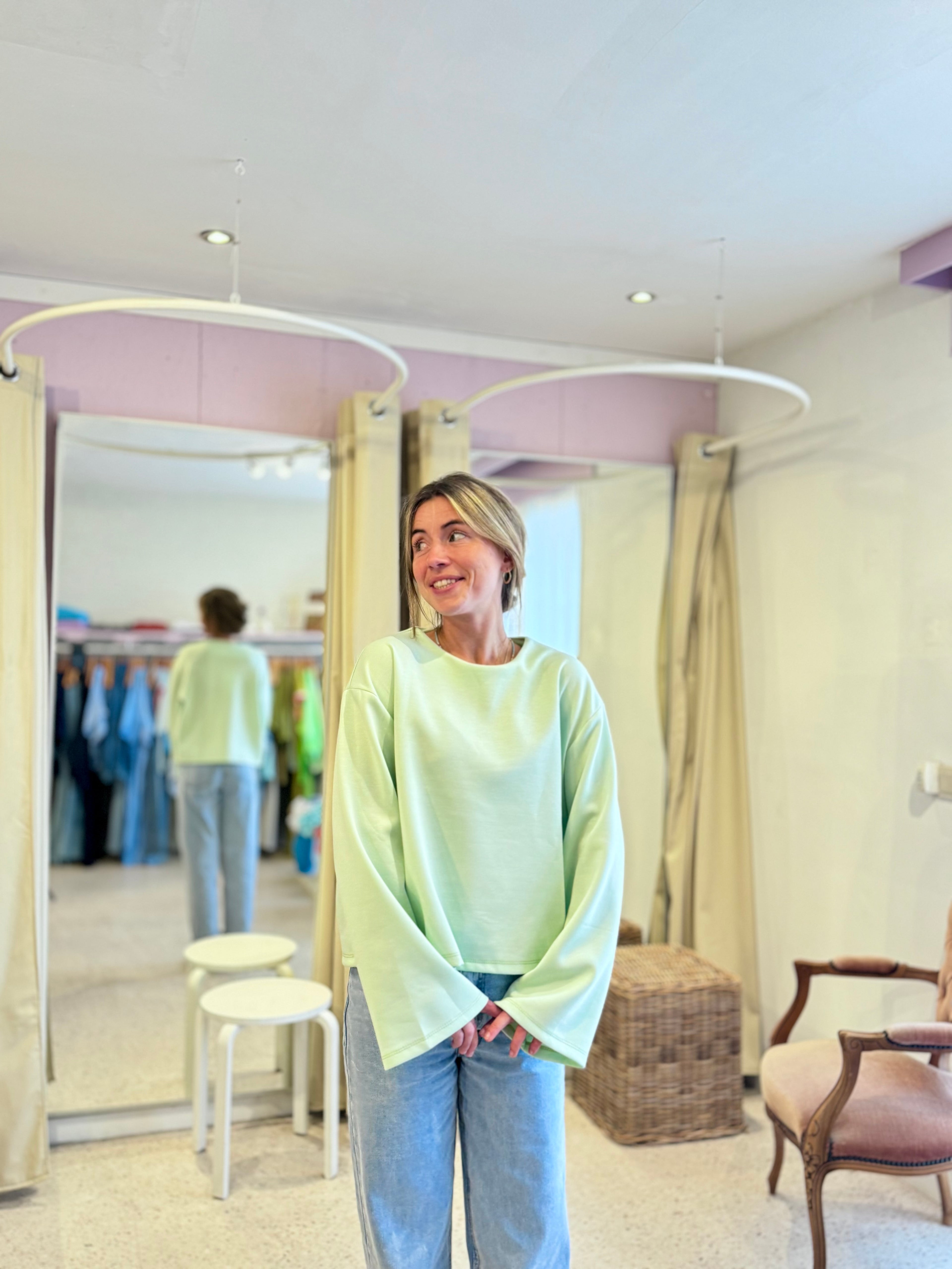Pastel mint longsleeve