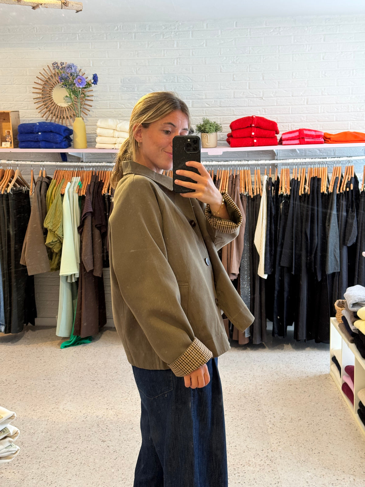 Ine (khaki) jas