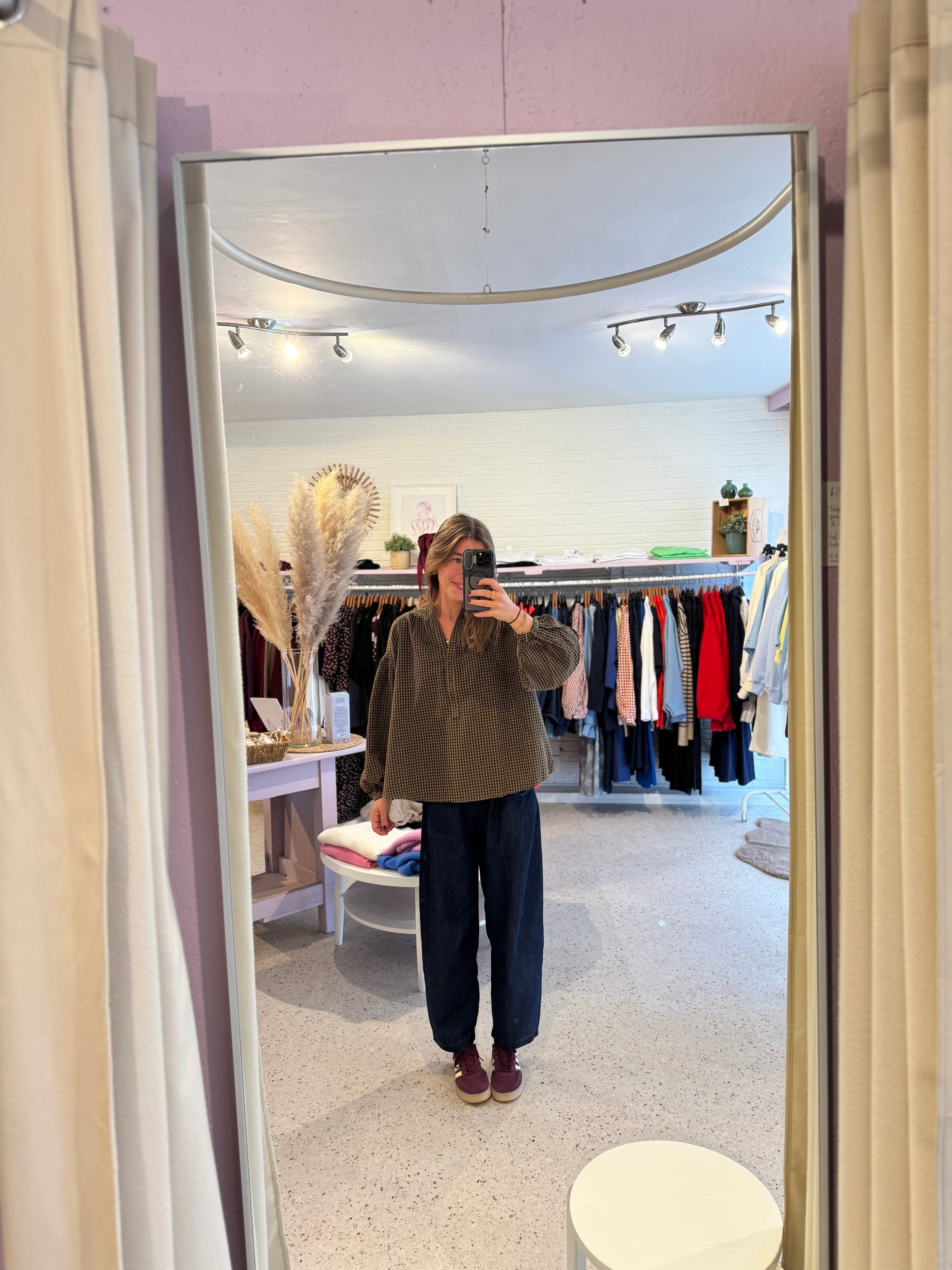 Lili blouse khaki