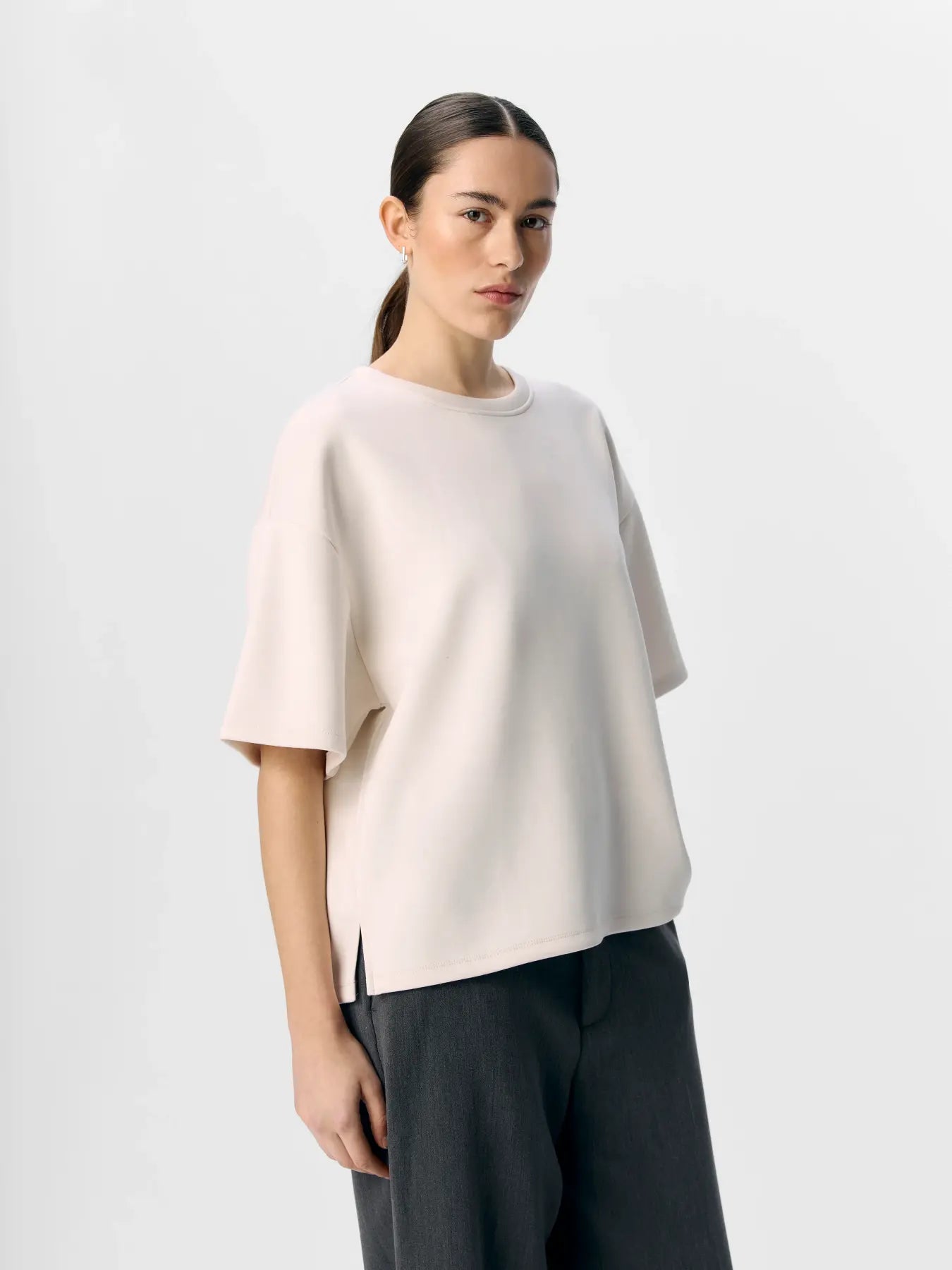 Andrea wit t-shirt