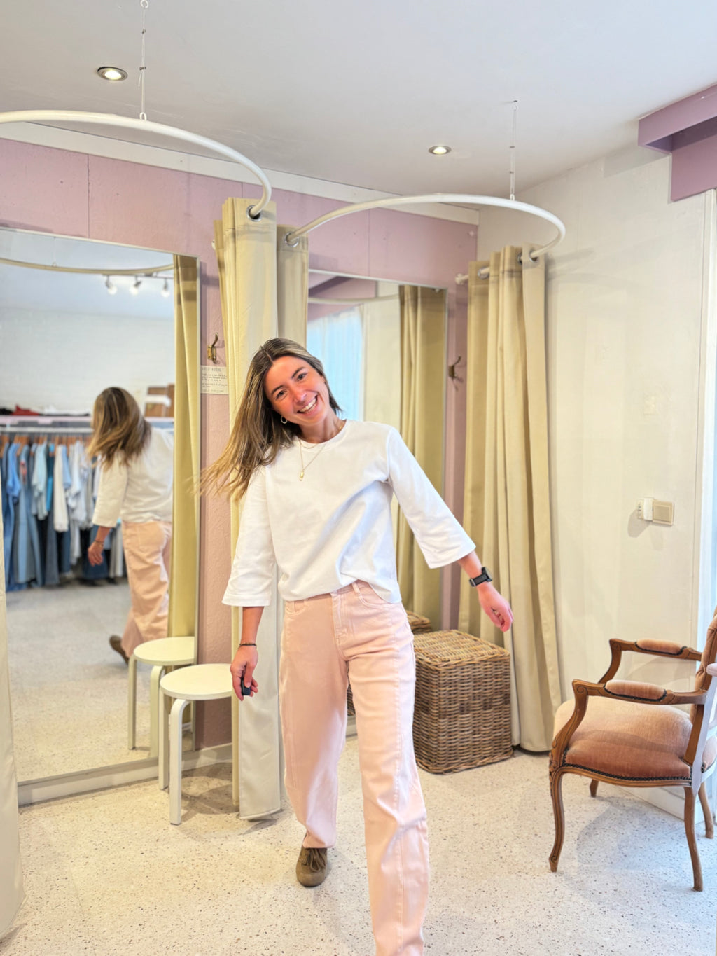 Prima pants rose