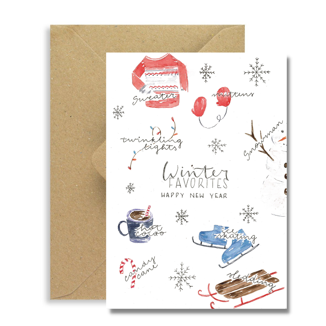 Bundel kerstkaartjes