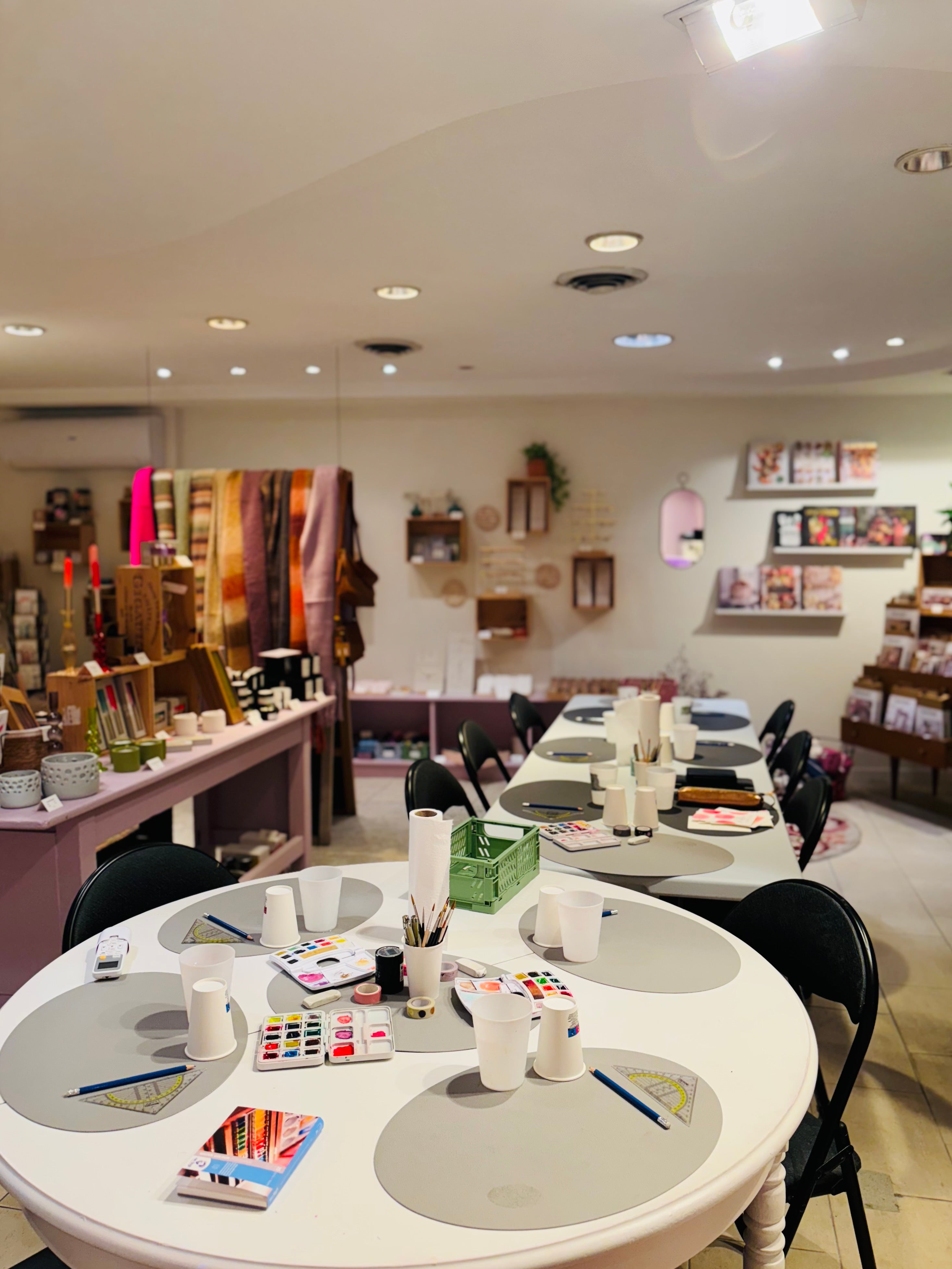Workshop kerstkaartjes maken