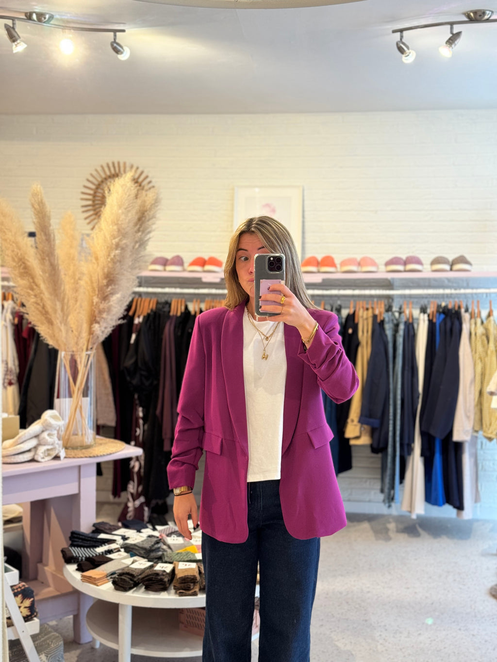 Blazer fushia