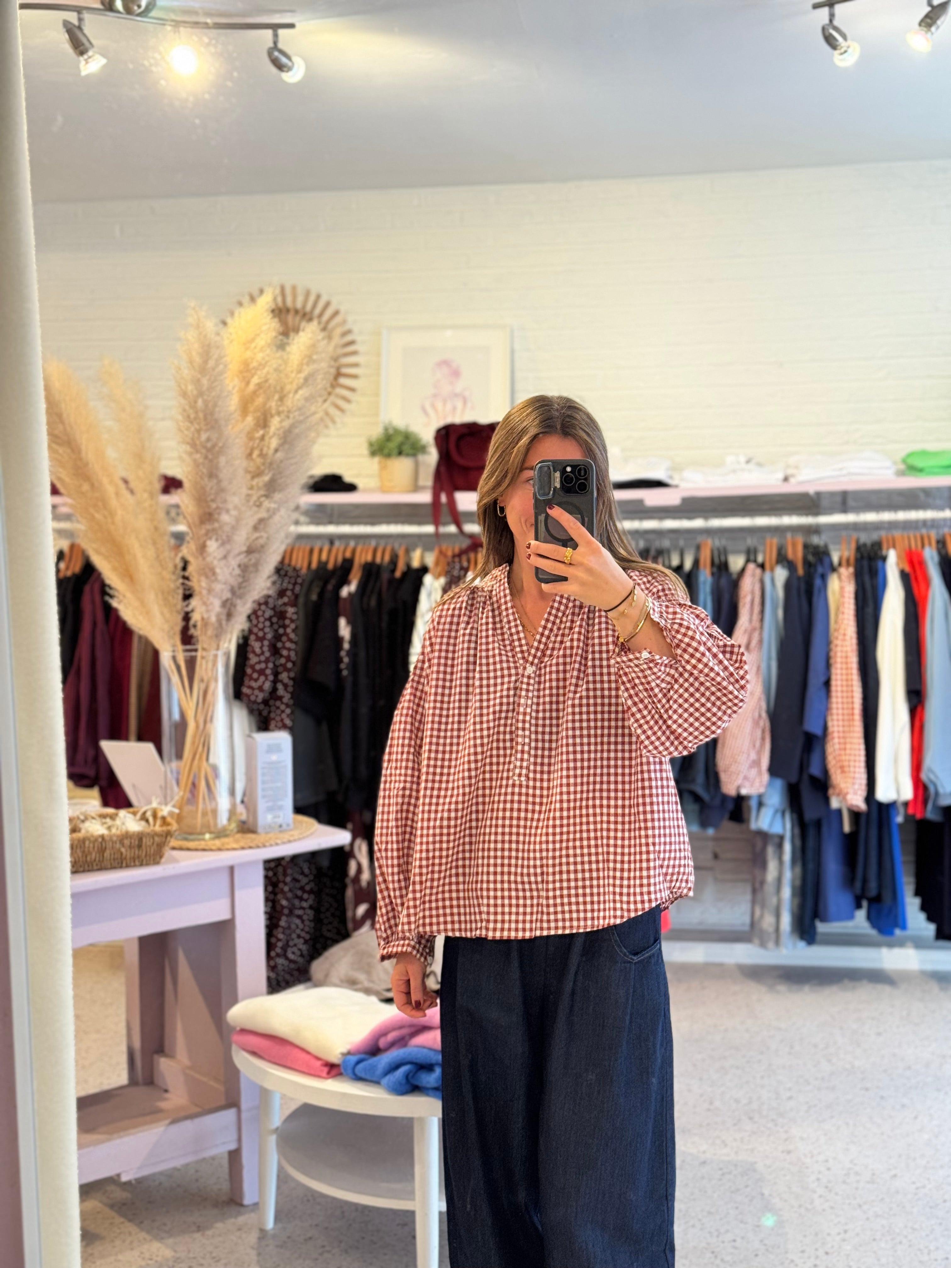 Lili blouse rood