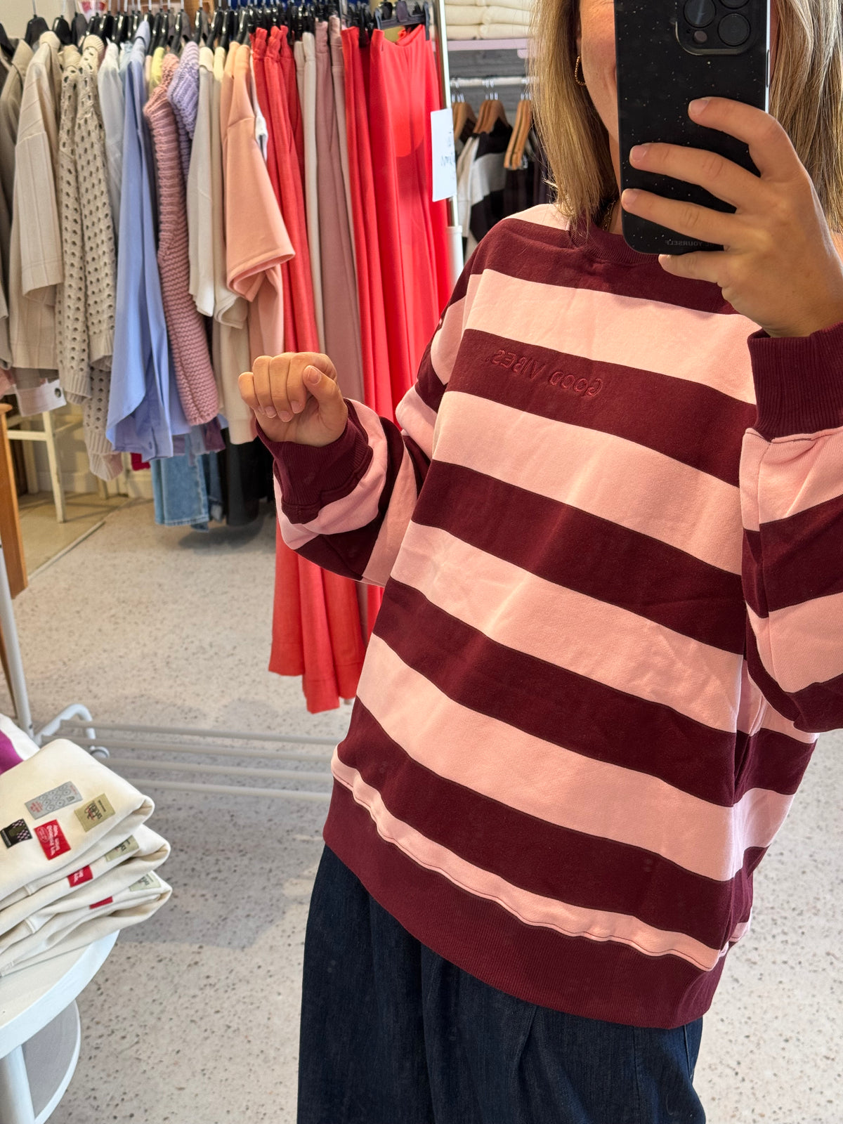 Matchy sweater (roze)