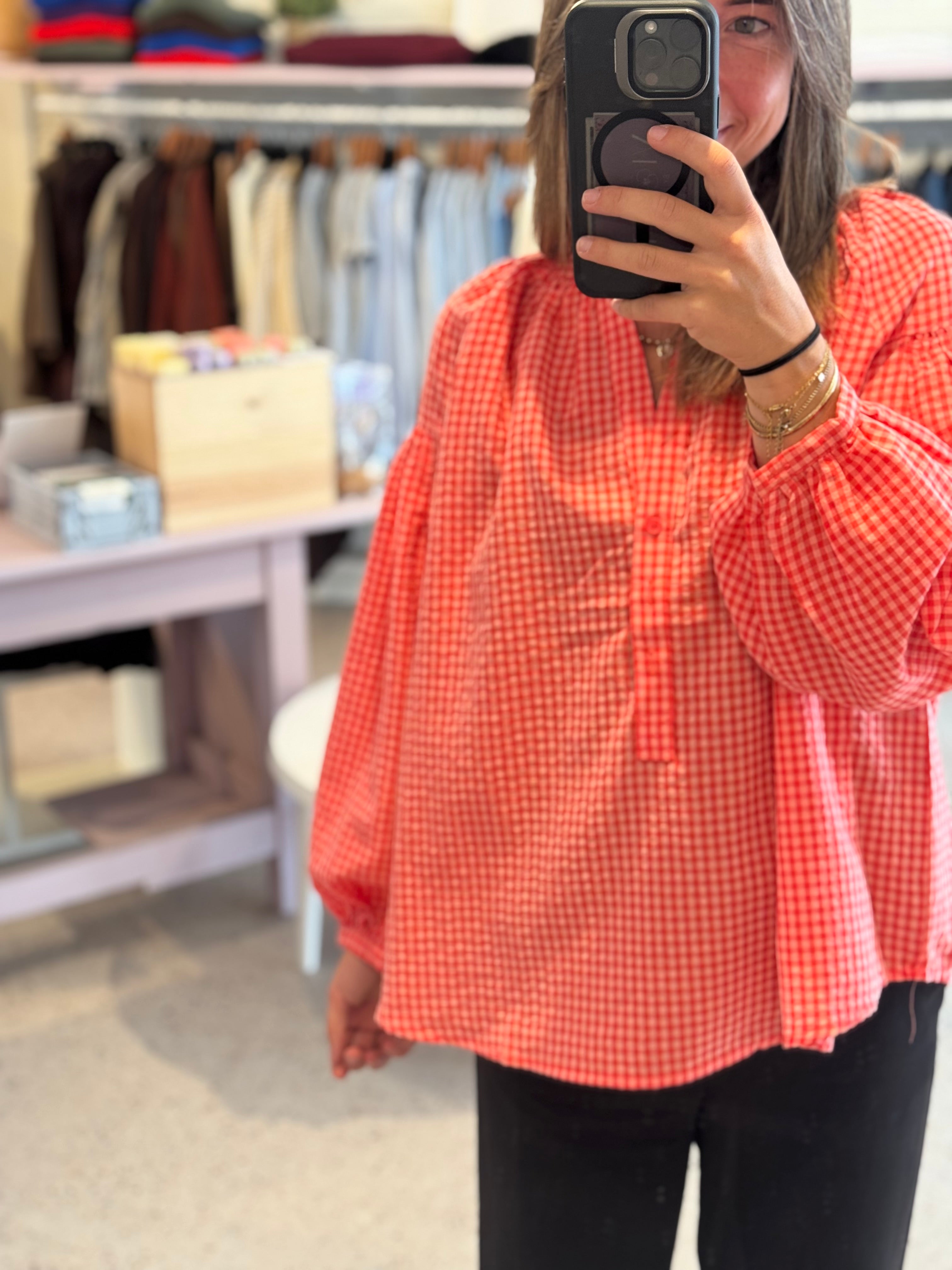 Lili blouse roze