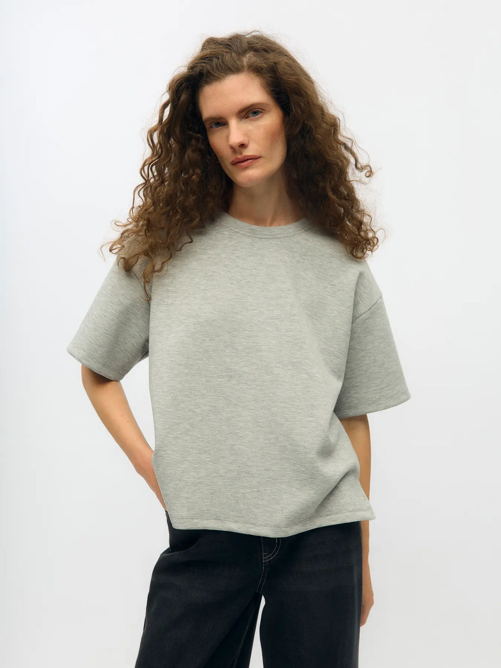 Andrea grijs t-shirt