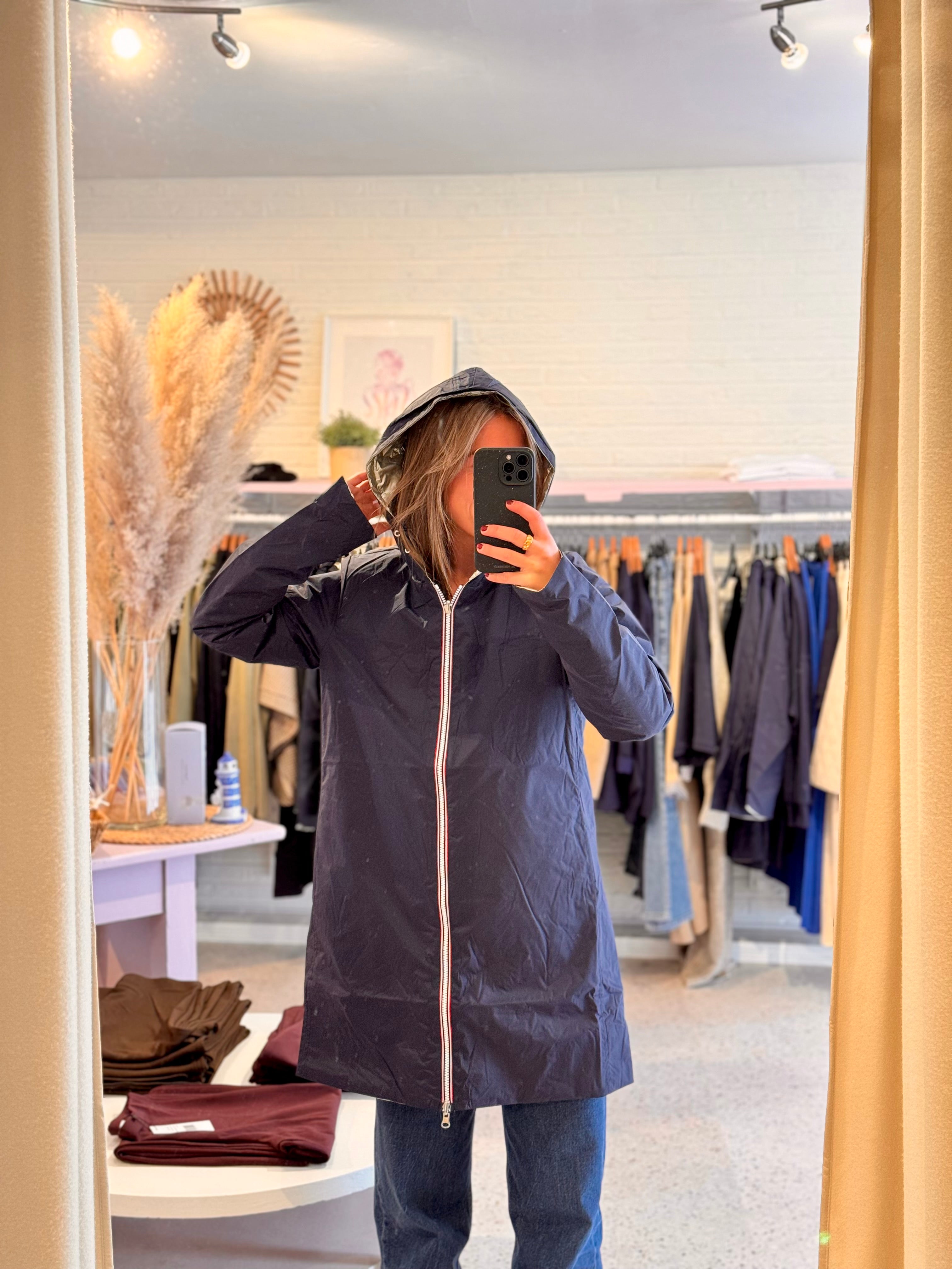 Rain donkerblauw
