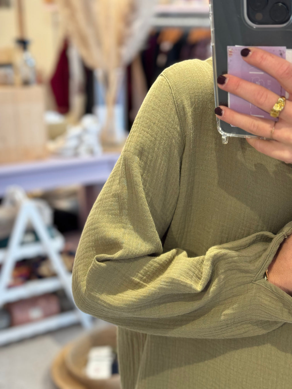 Tetra khaki hemd