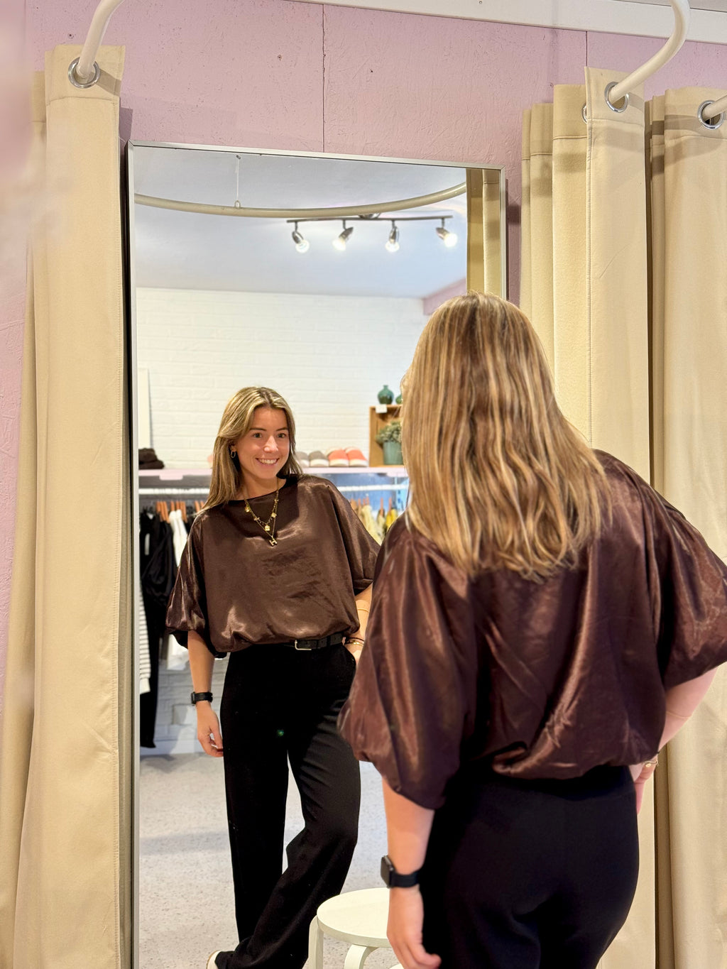 Gufo bruin blouse