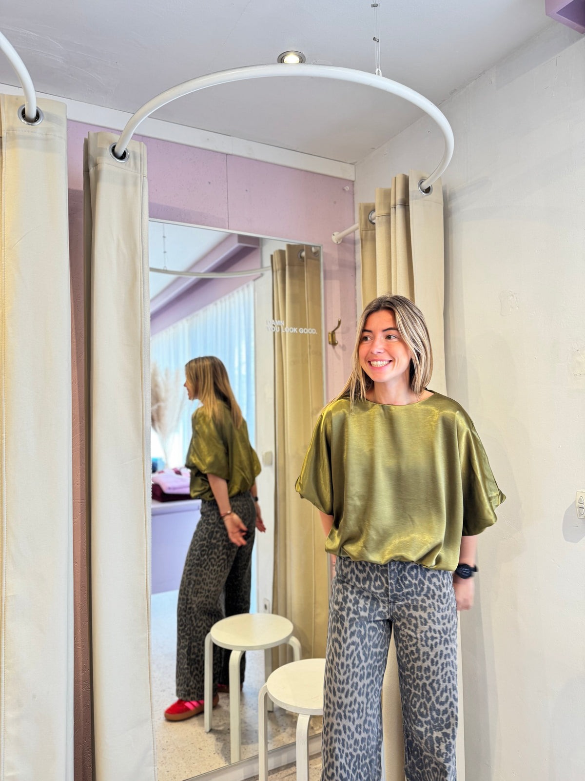 Gufo top olive