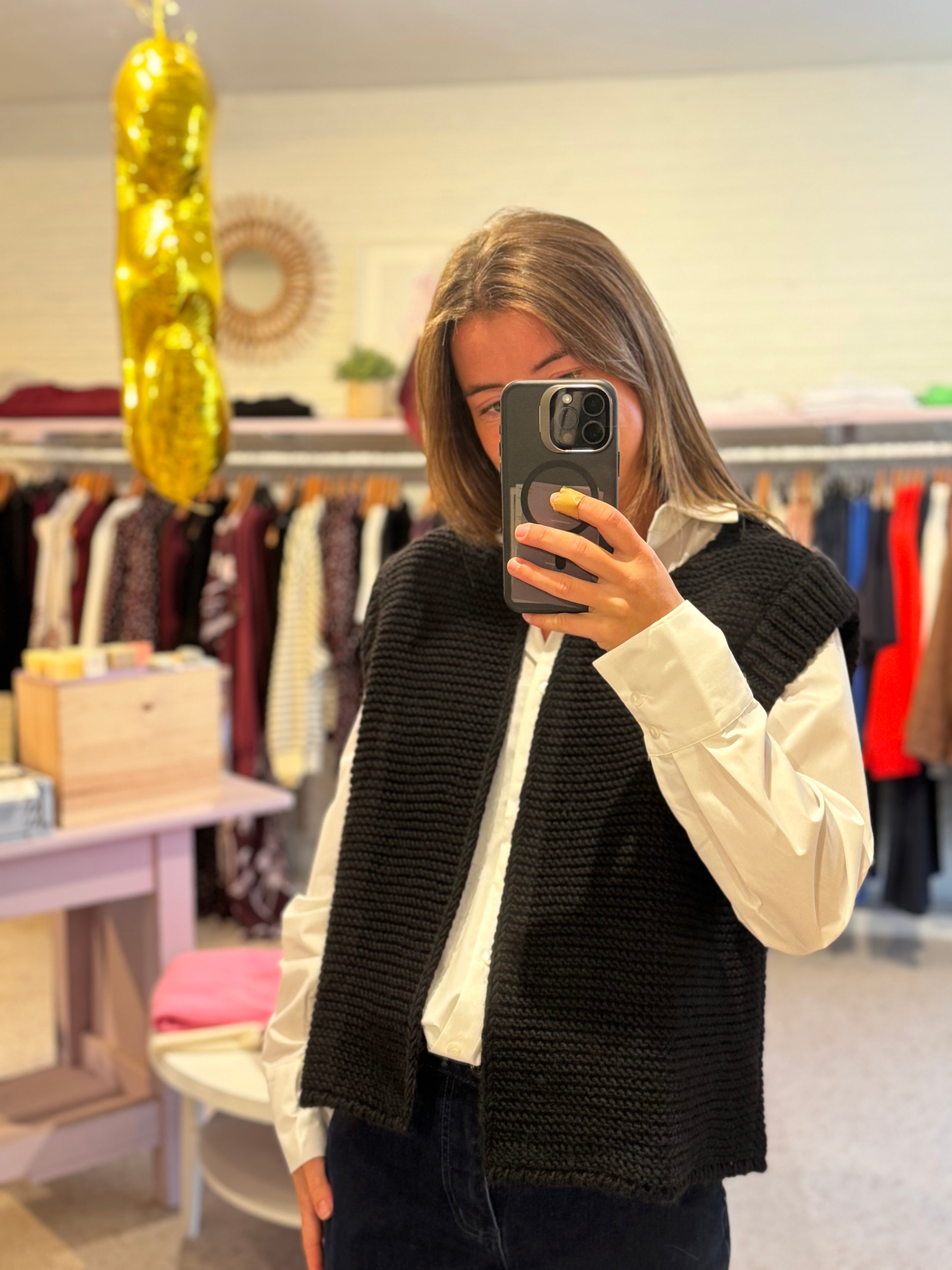 Jean gilet black