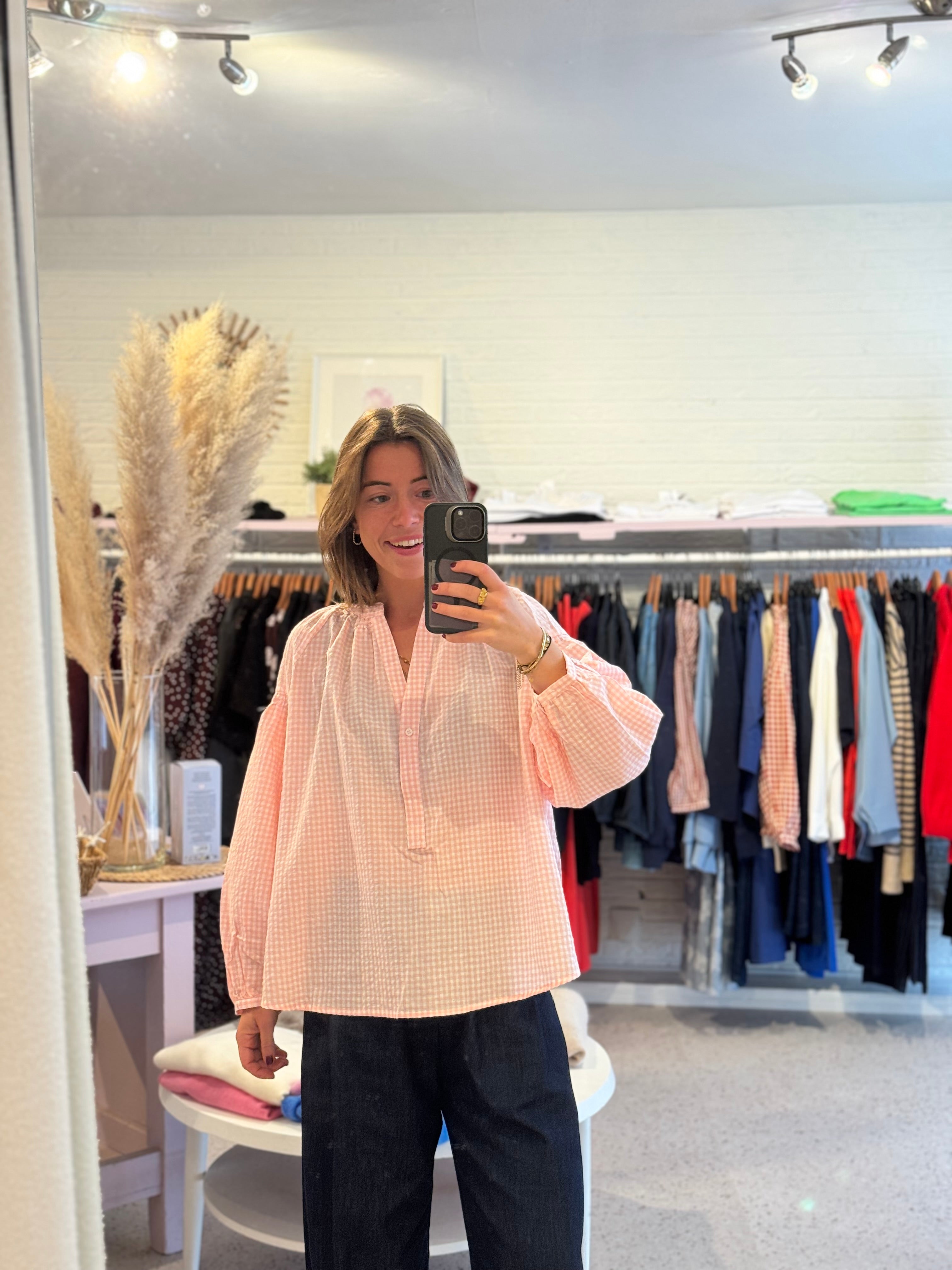 Lili blouse lichtroze