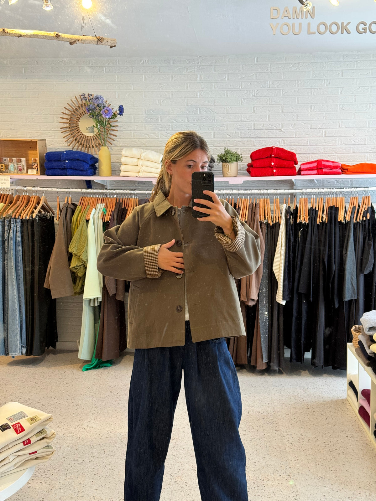 Ine (khaki) jas