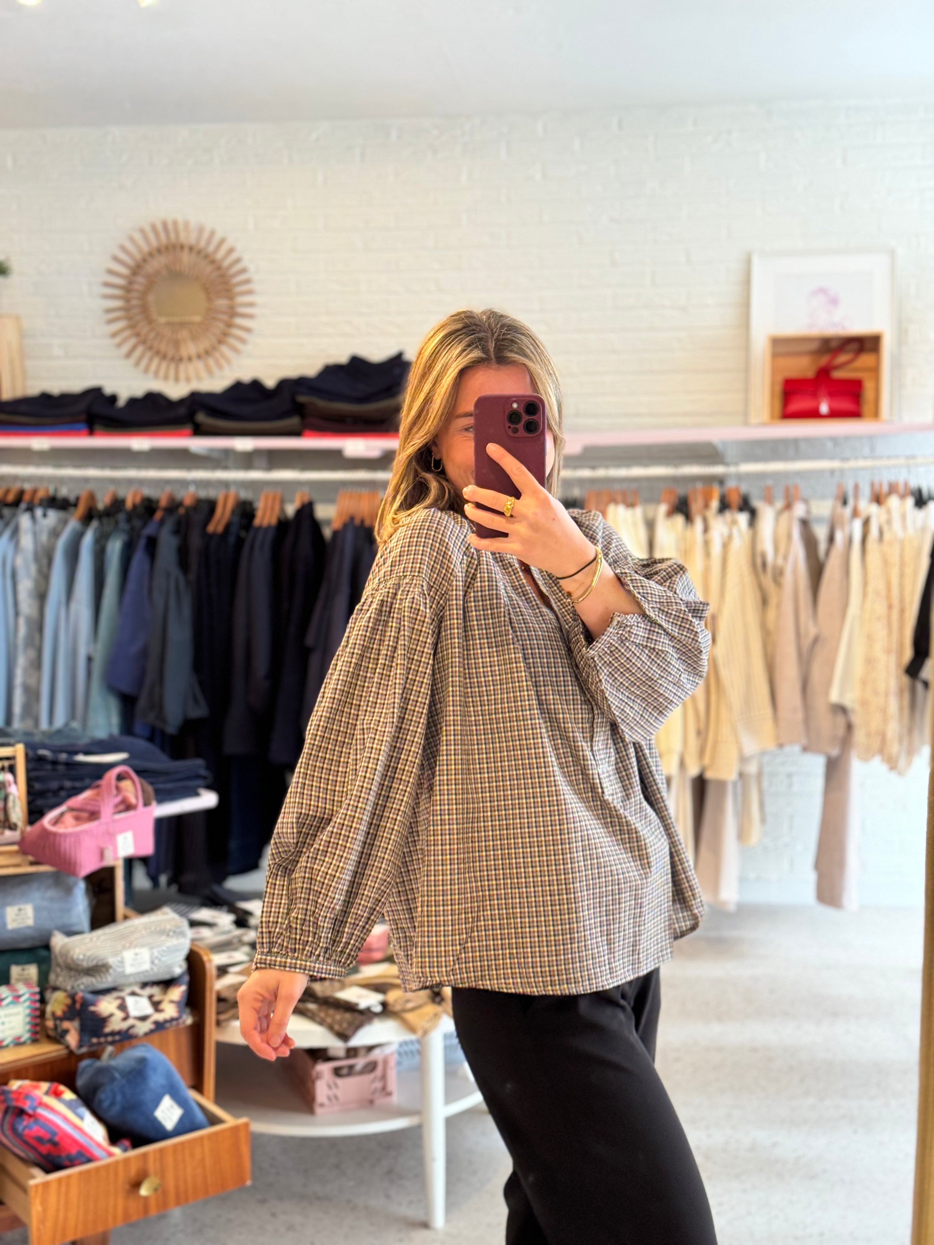 Lili blouse meerkleurig