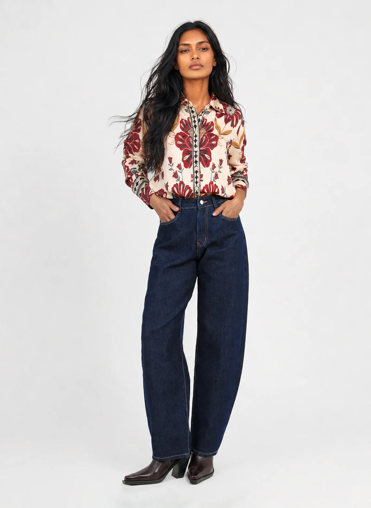 Palory donkerblauwe jeans