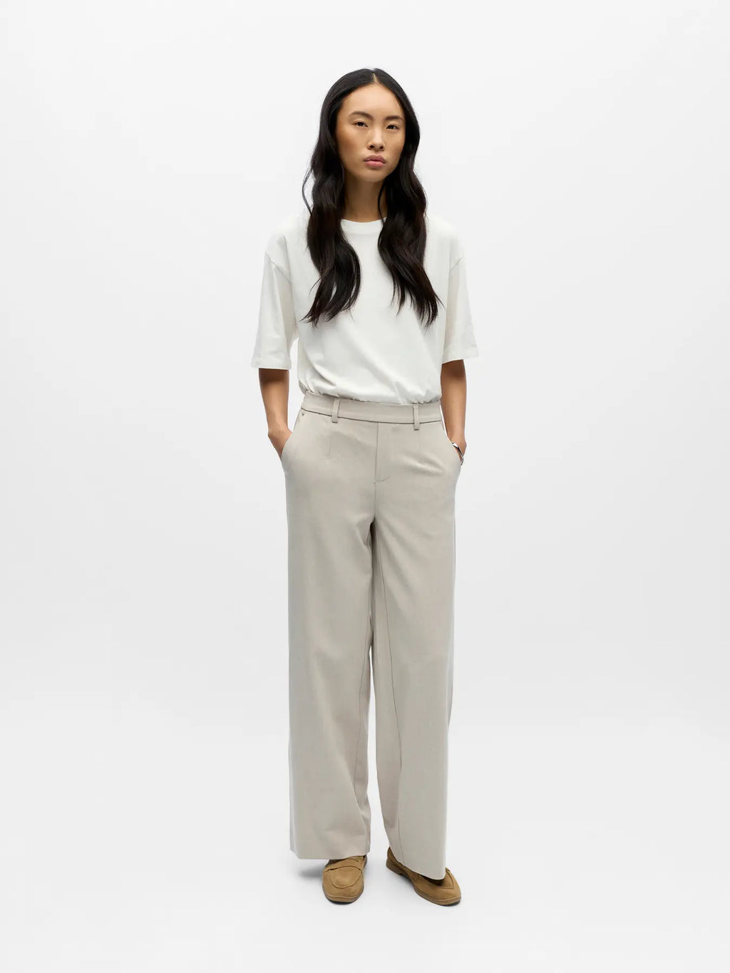 Iisa wide pants - beige