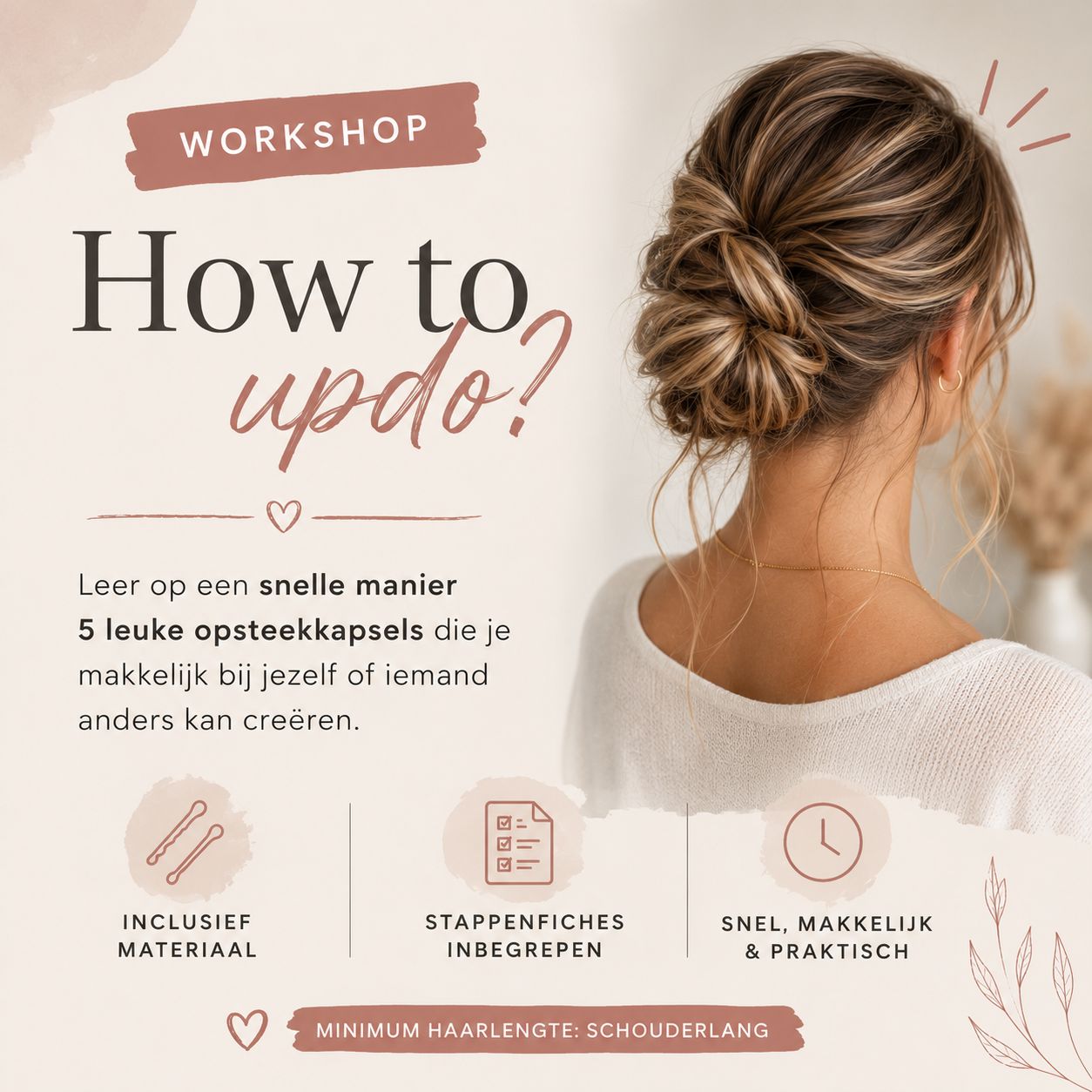(30/9) Workshop opsteekkapsels