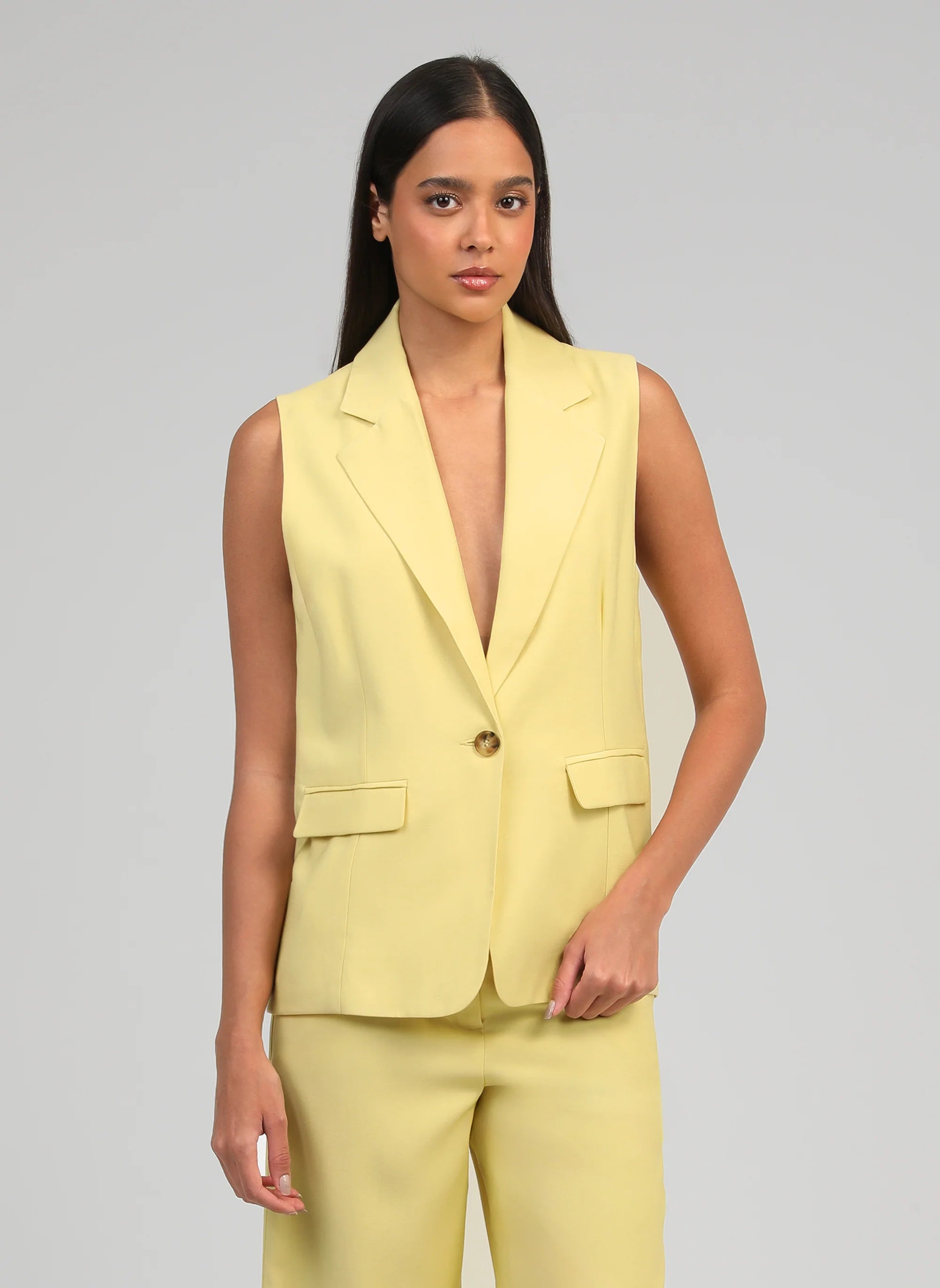 Zakarita blazer yellow