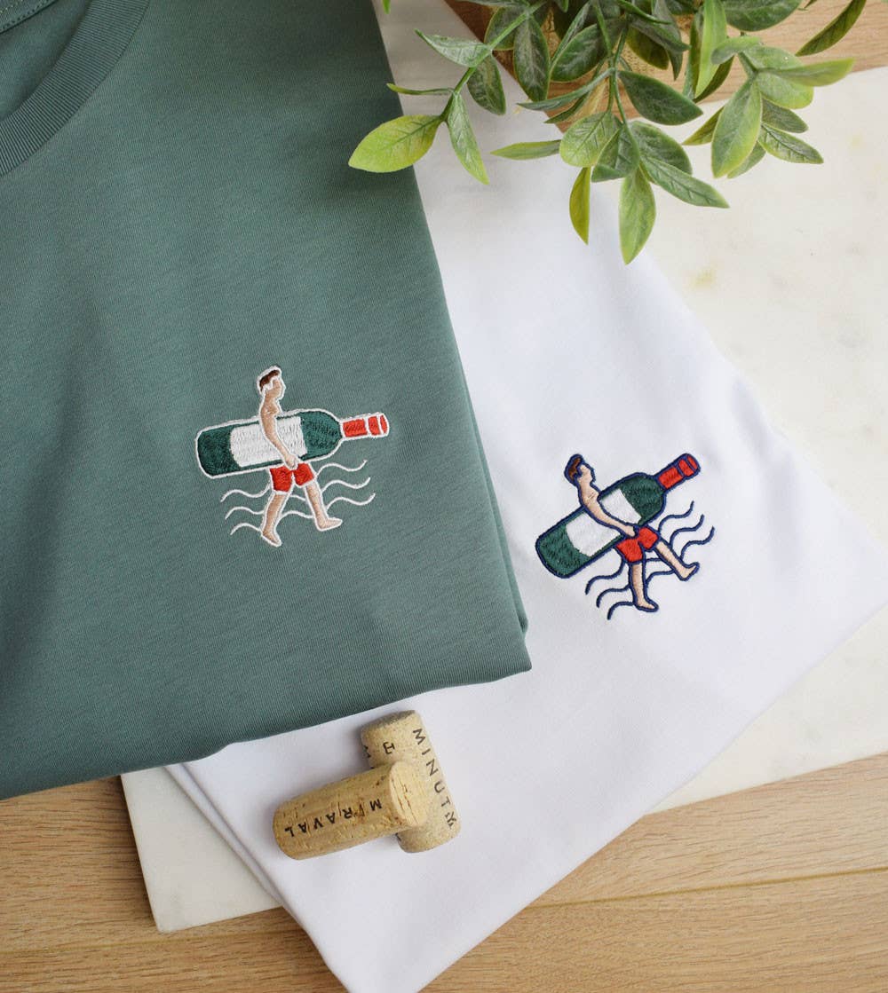 T-shirt Surf Wijn
